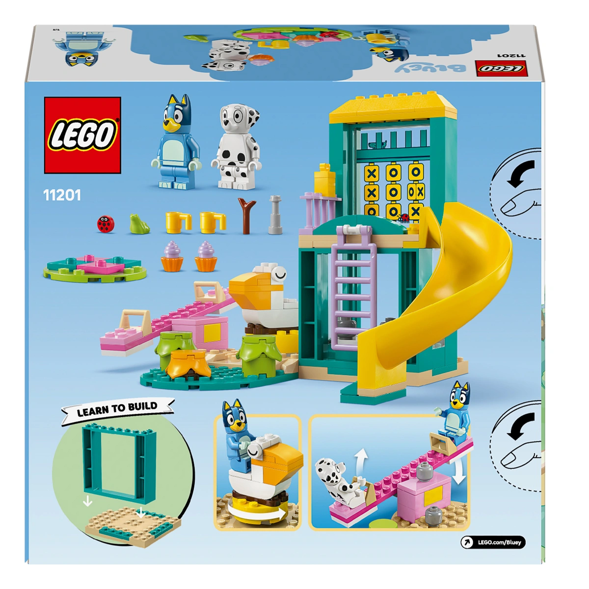 LEGO Bluey Веселощі з Блуї та Хлоєю на ігровому майданчику 11201 — фото 15