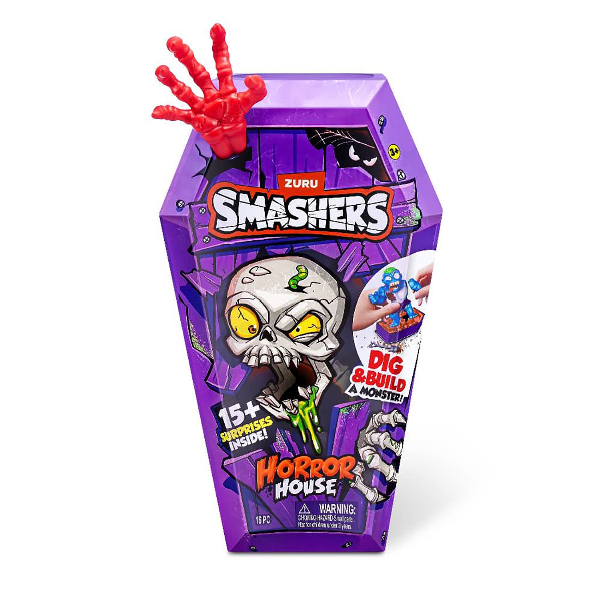 Набір Smashers Horror House-Medium Dino Середній будинок жахів Діно, 74125A