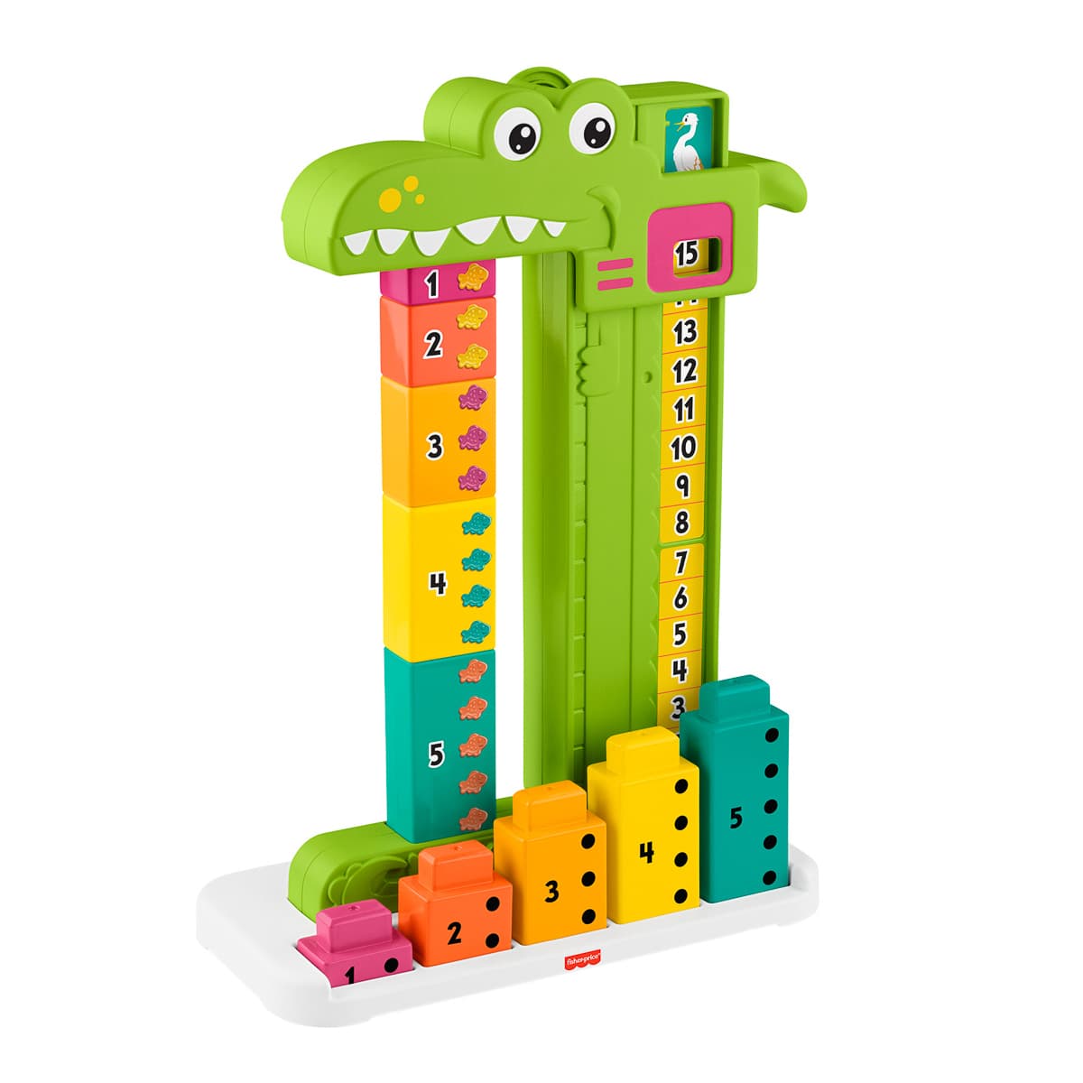 Іграшка-конструктор Fisher-Price Яскравий алігатор, JCT13