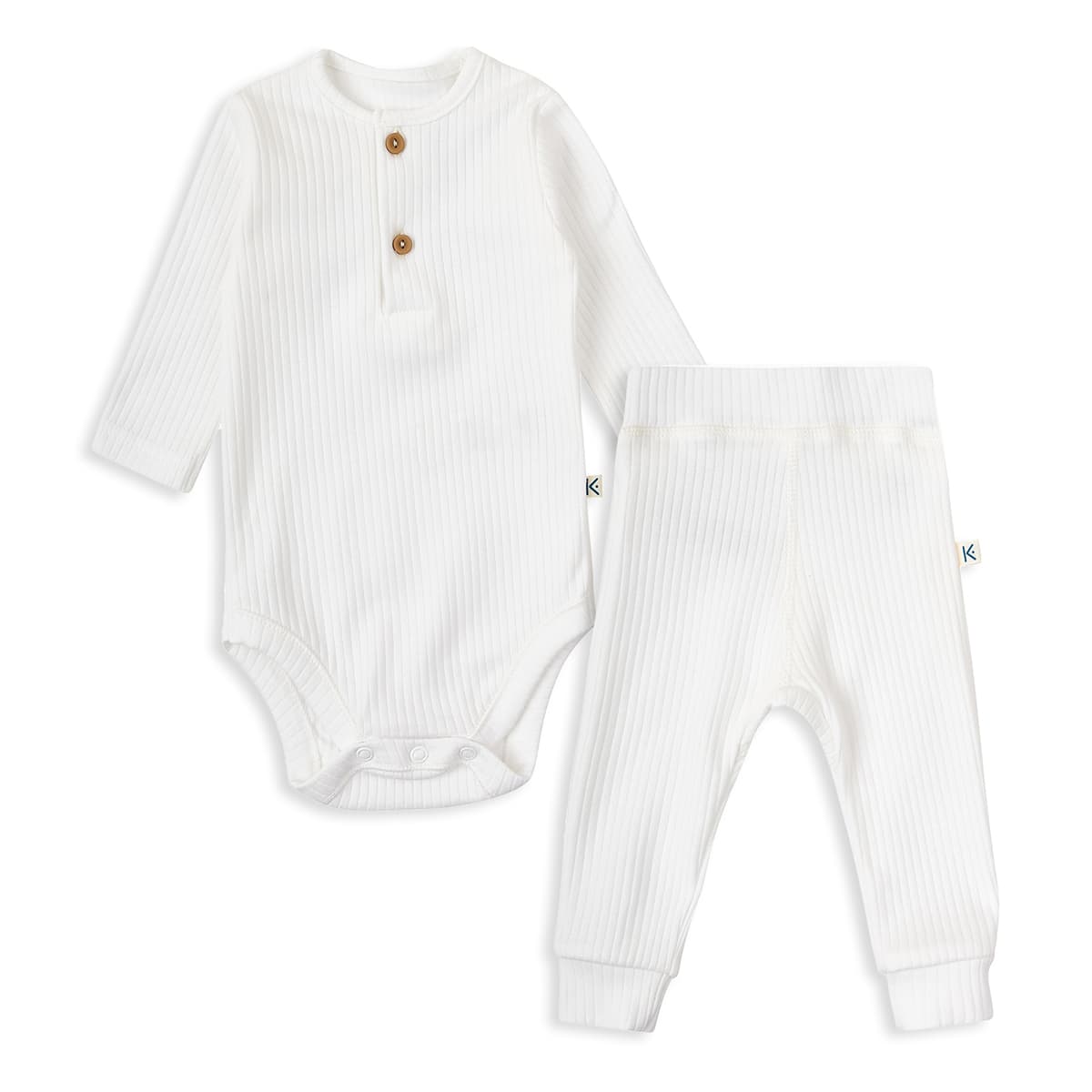 Комплект Krako Боді Штани Fun walk white
