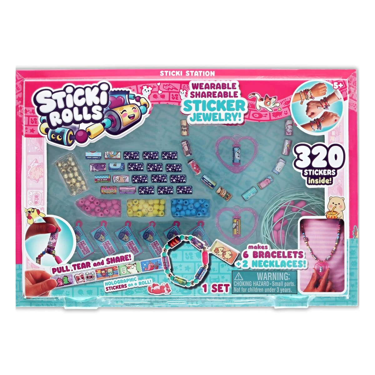 Колекційний набір для творчості Sticki Rolls Майстерня, SR300
