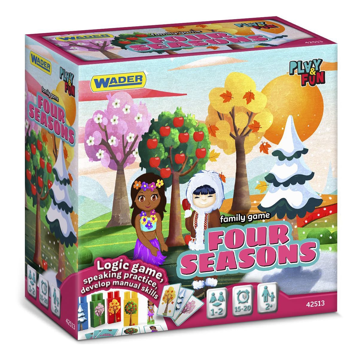Настільна гра Wader Play&Fun Four seasons, 42513