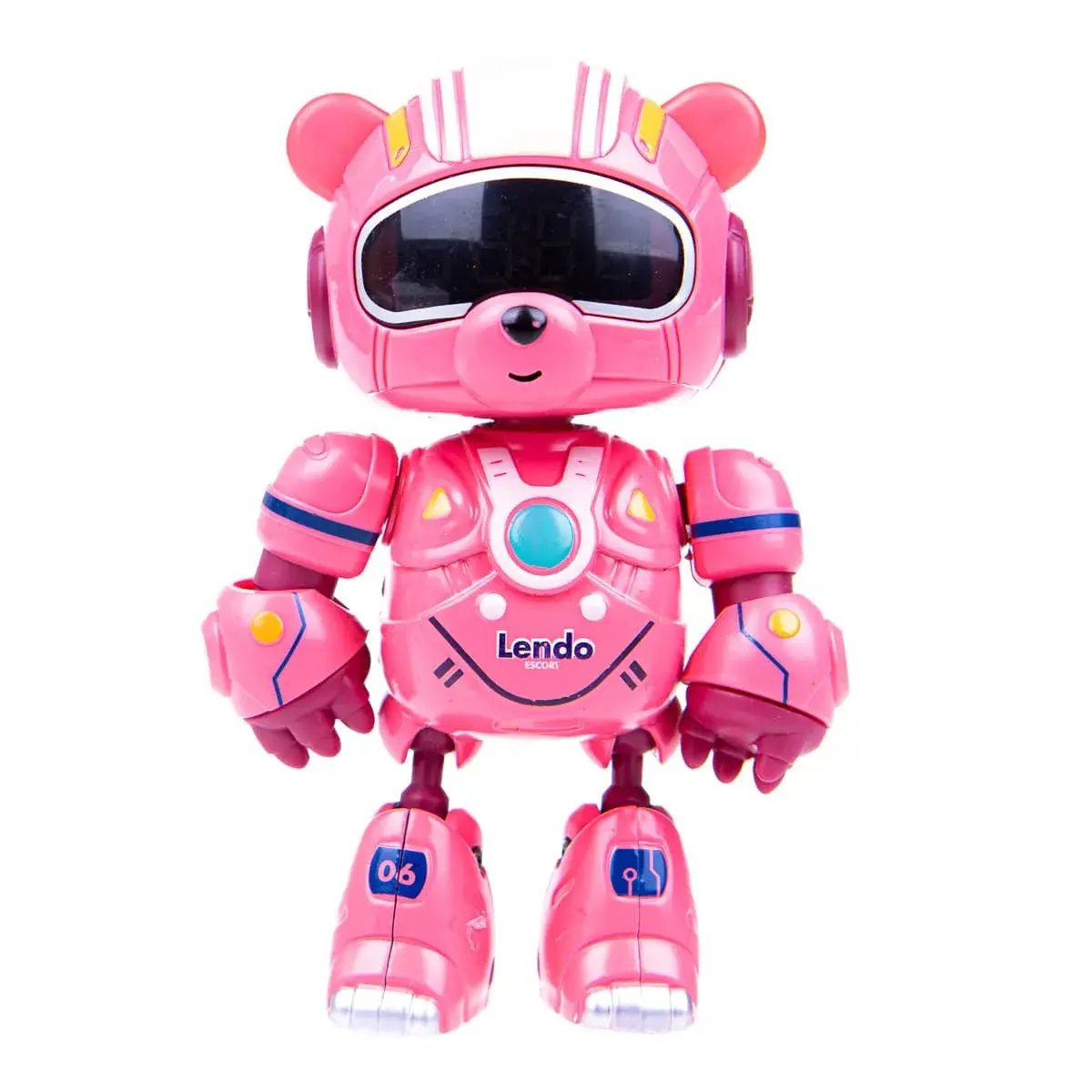 Робот Ming Ying Розумний годинник-будильник Bear Pink, EPT751422_3