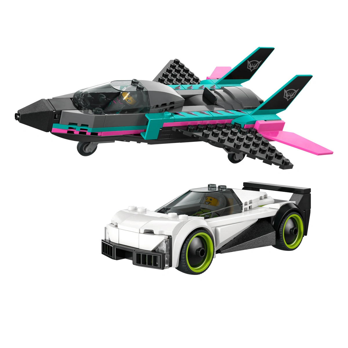 LEGO City Great Vehicles Реактивний літак проти автомобіля 60489 — фото 8