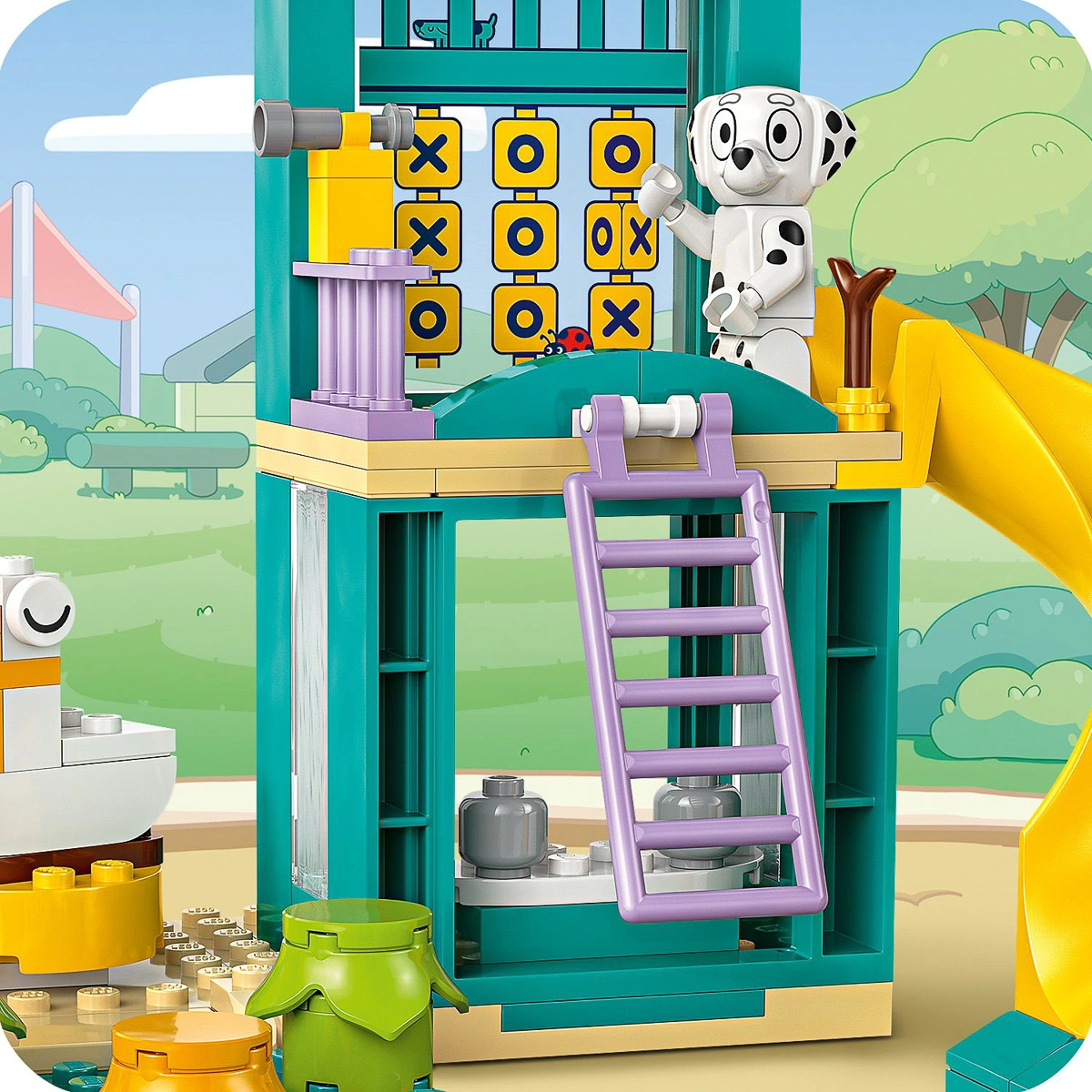 LEGO Bluey Веселощі з Блуї та Хлоєю на ігровому майданчику 11201 — фото 10