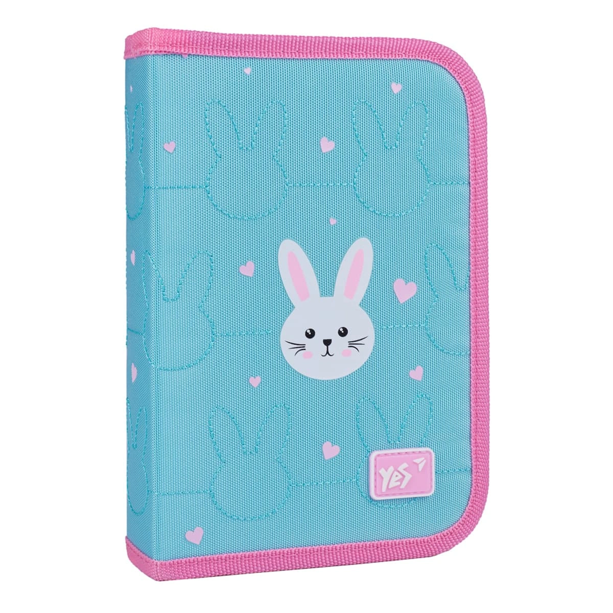 Пенал твердий одинарний із двома клапанами Yes Funny Bunny