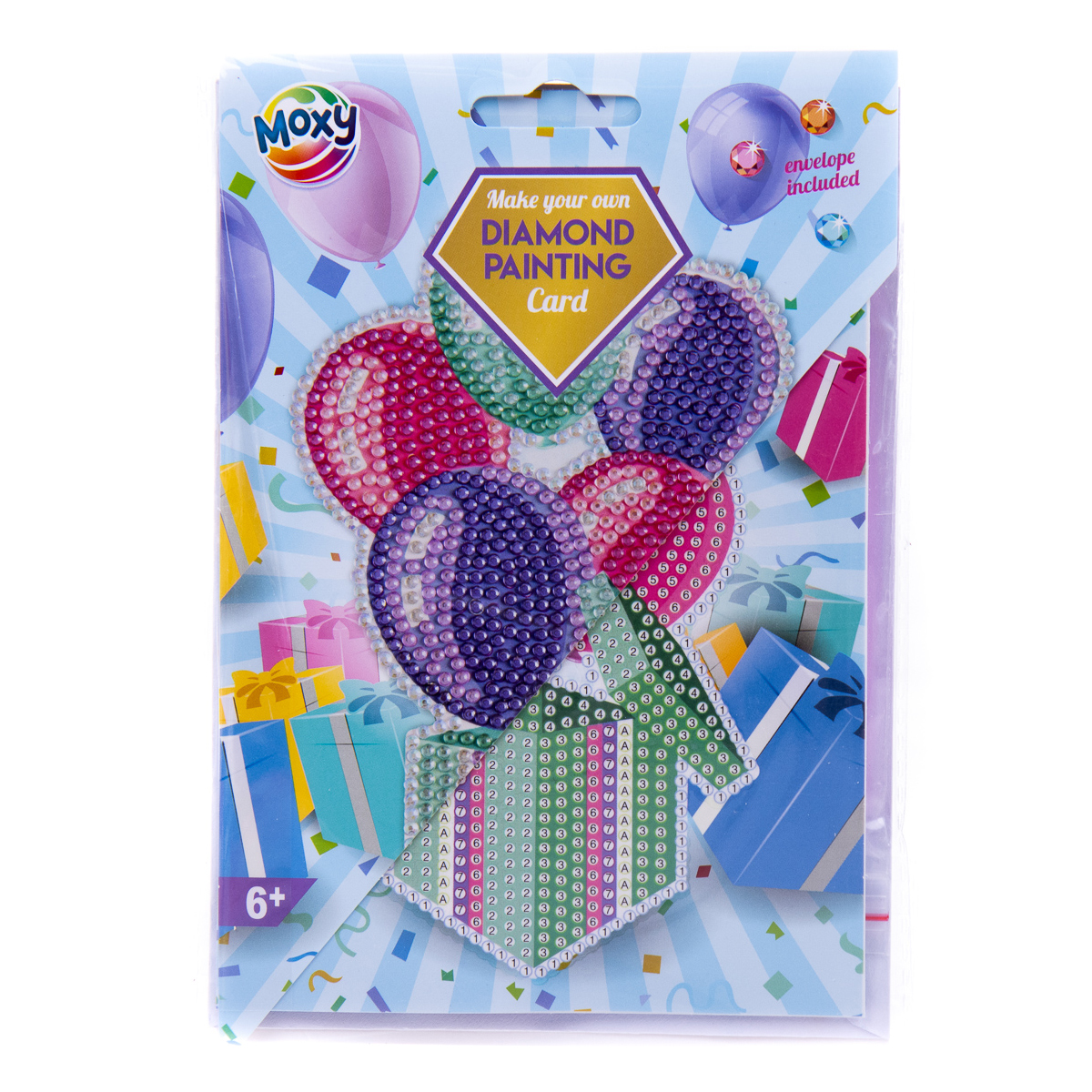 Набір для творчості Grafix Diamond paintiang Balloons, 260024_1