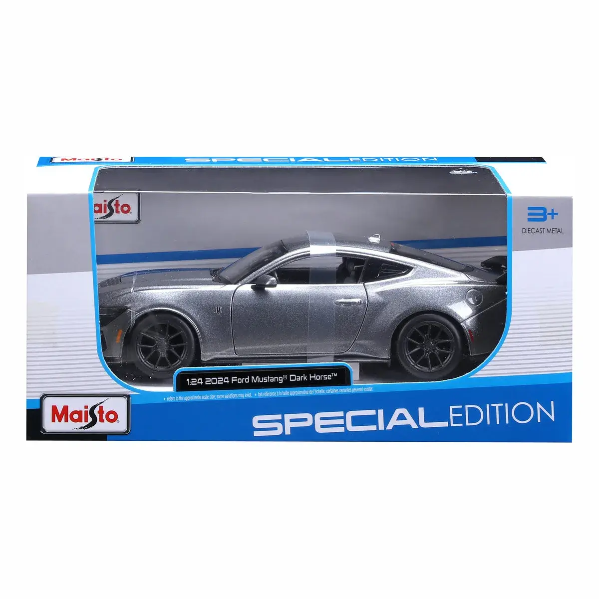 Автомодель Maisto 2024 Ford Mustang Darkhorse 1:24 (32925 met.grey) — фото 2