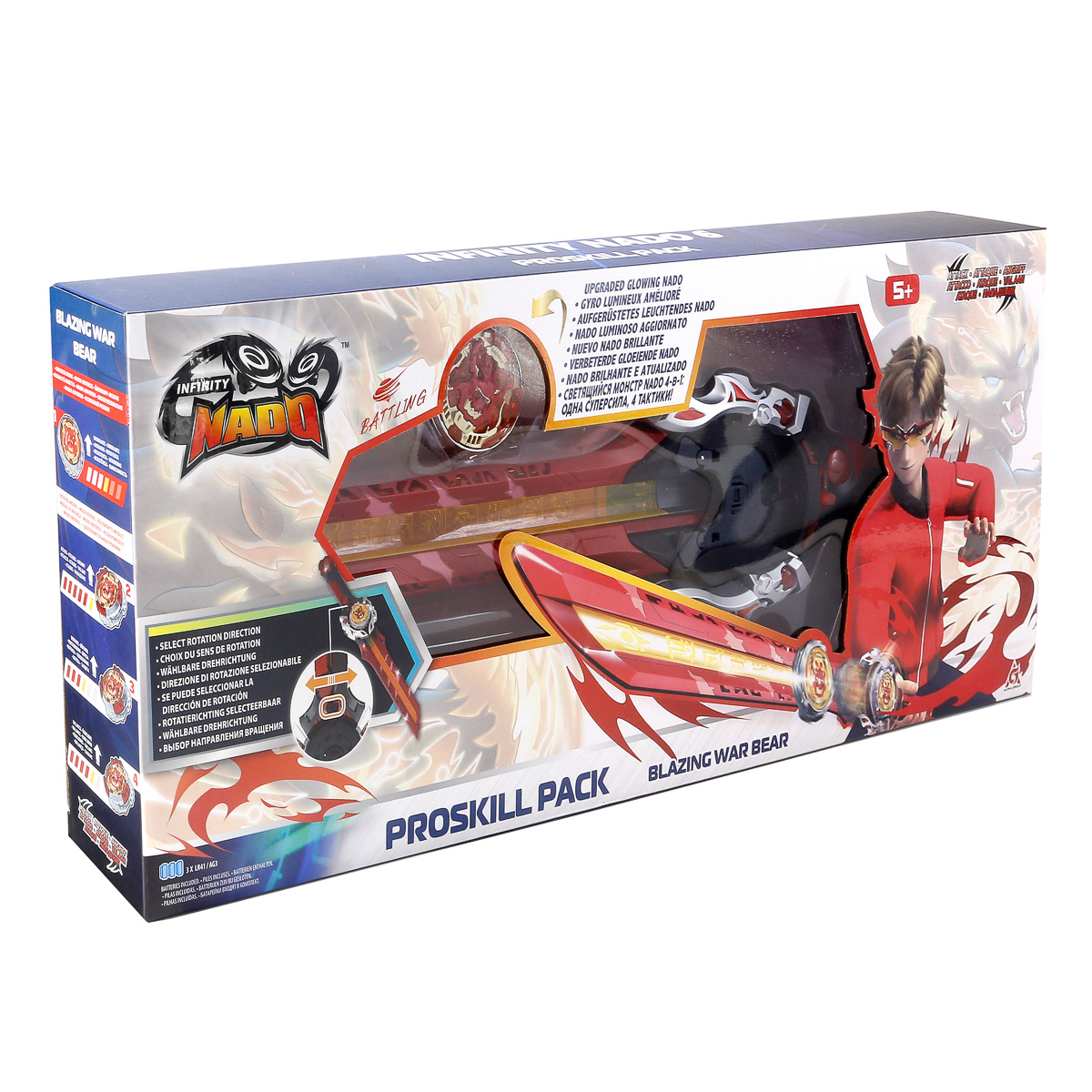 Дзиґа Infinity Nado VI Proskill Pack Blazing War Bear, EU654212 — фото 4