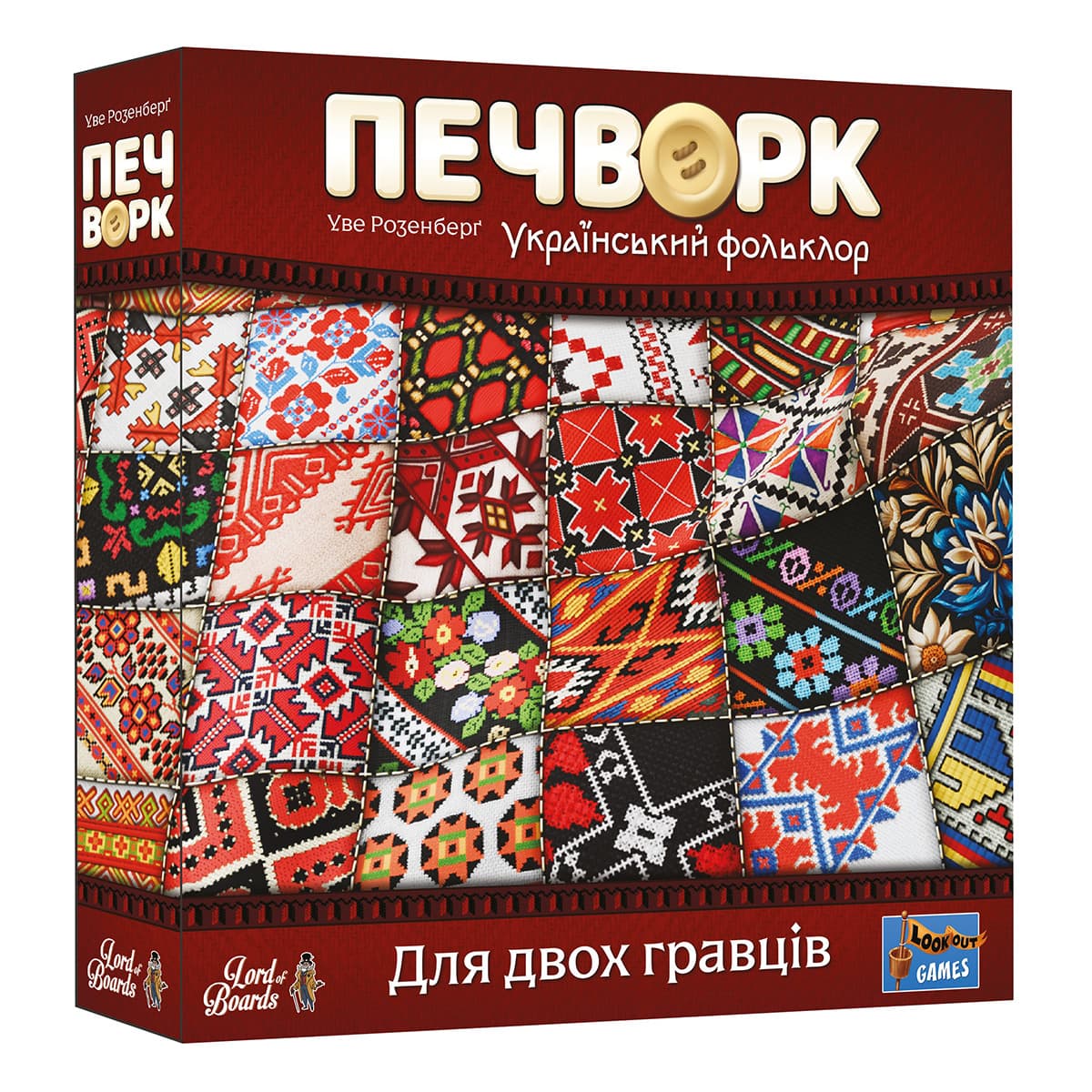 Настільна гра Lord of Boards Печворк Український фольклор (укр)
