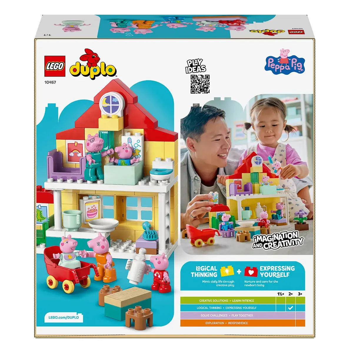 LEGO DUPLO Peppa Pig Сімейний будинок 10467 — фото 9