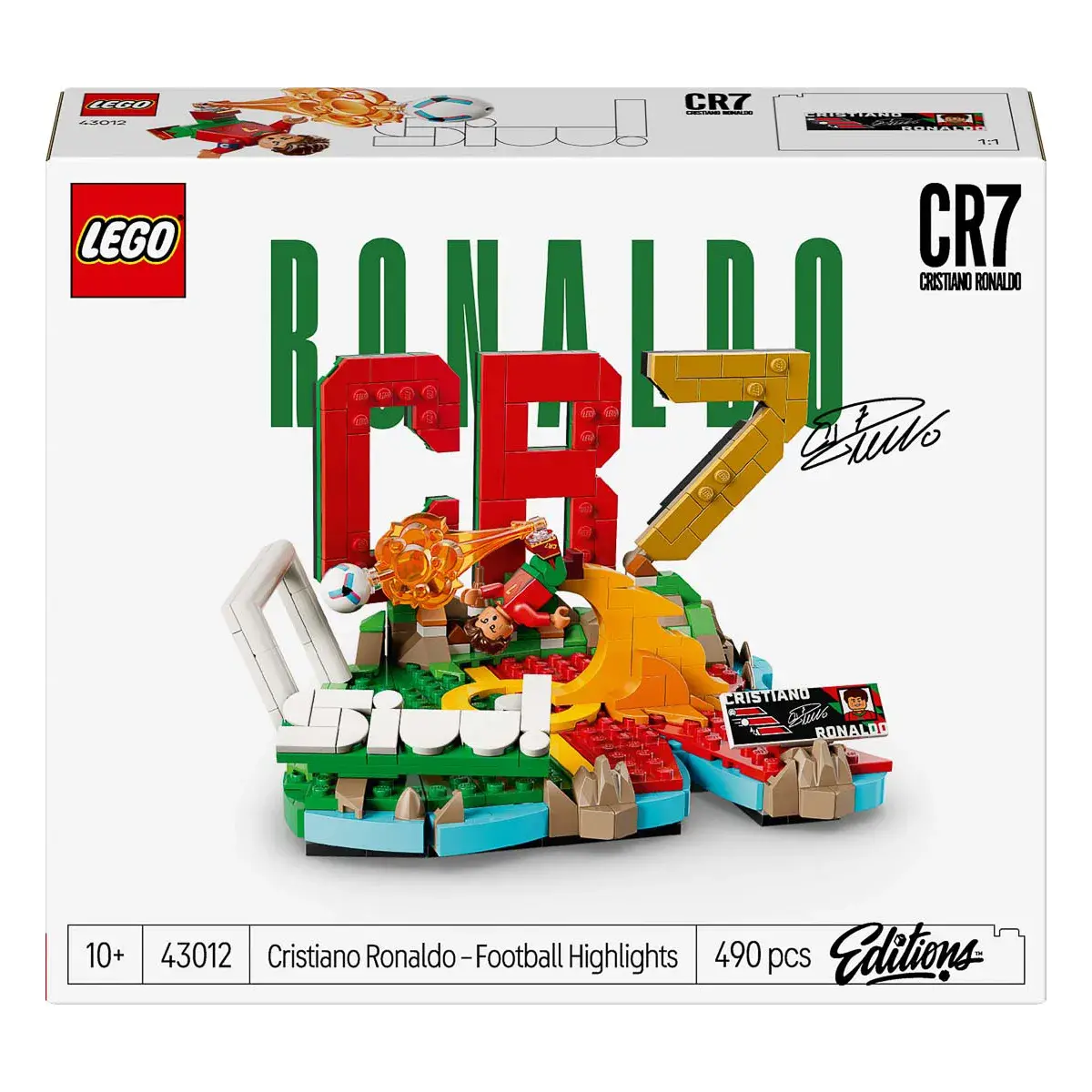 LEGO Editions Football Кріштіану Роналду — найкращі моменти футбольних матчів 43012