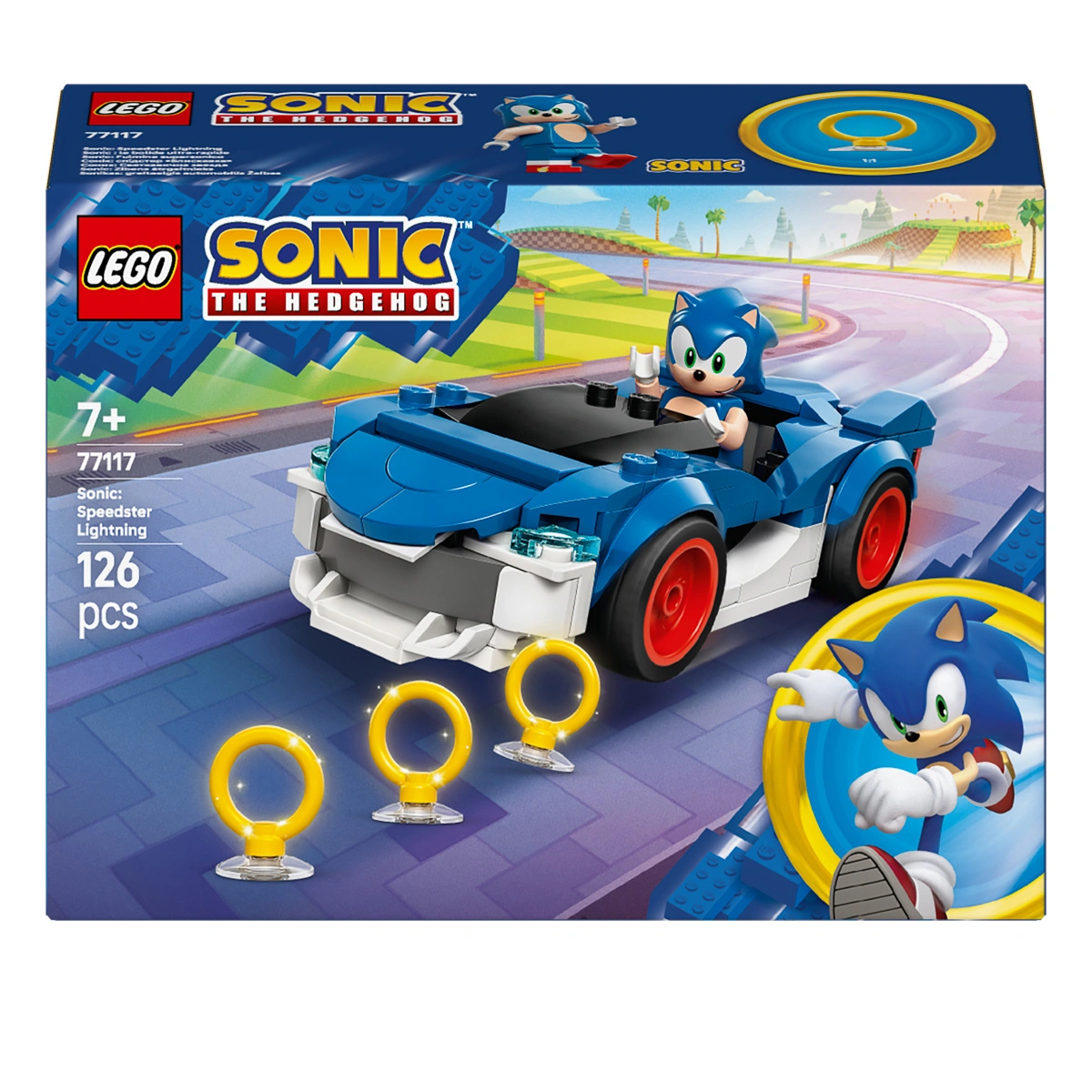 LEGO Sonic the Hedgehog Сонік: спідстер «Блискавка» 77117