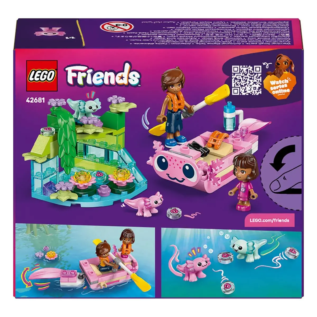 LEGO Friends Пригодницький човен «Аксолотль» 42681 — фото 26