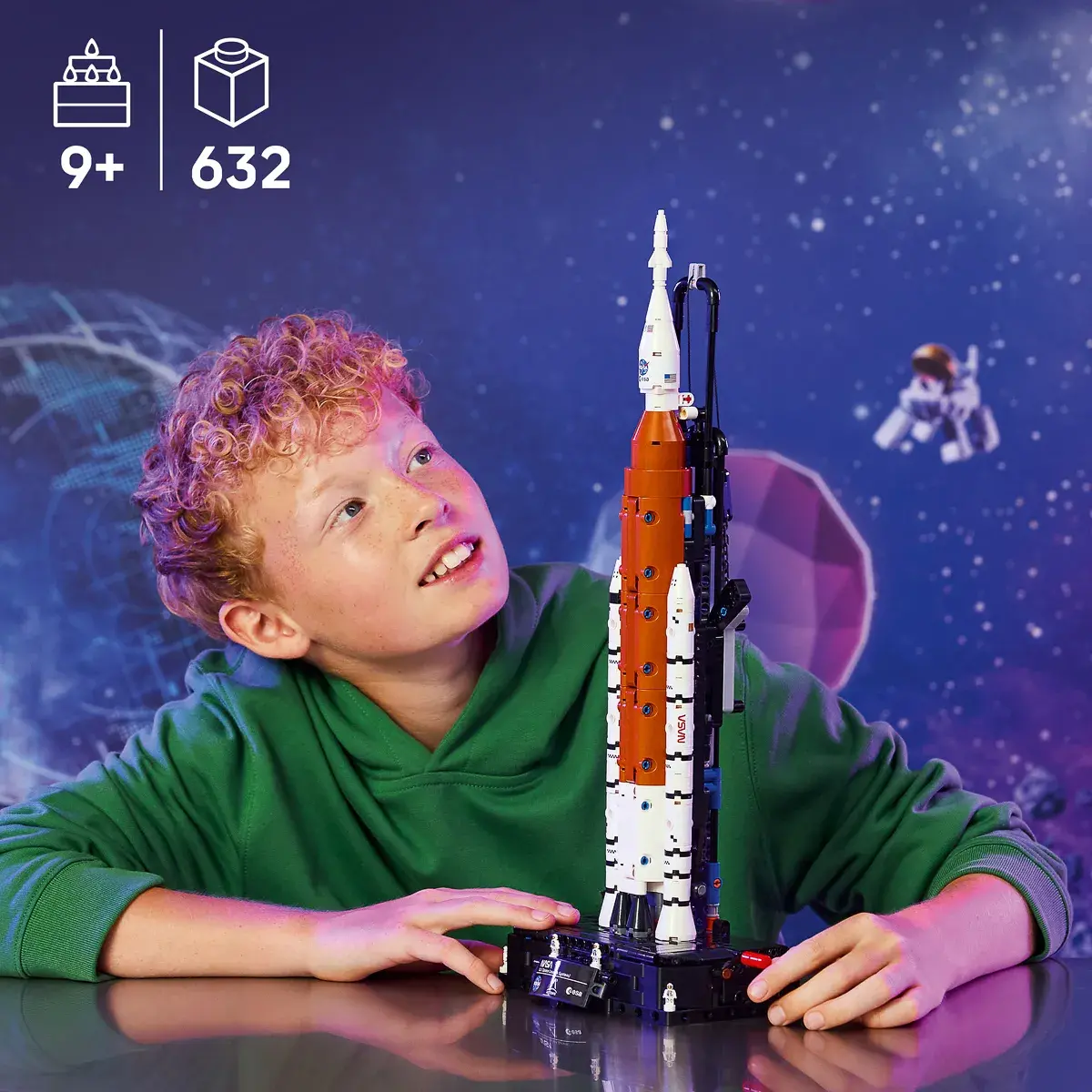 LEGO Technic Ракета із системою космічного запуску NASA Artemis 42221 — фото 2