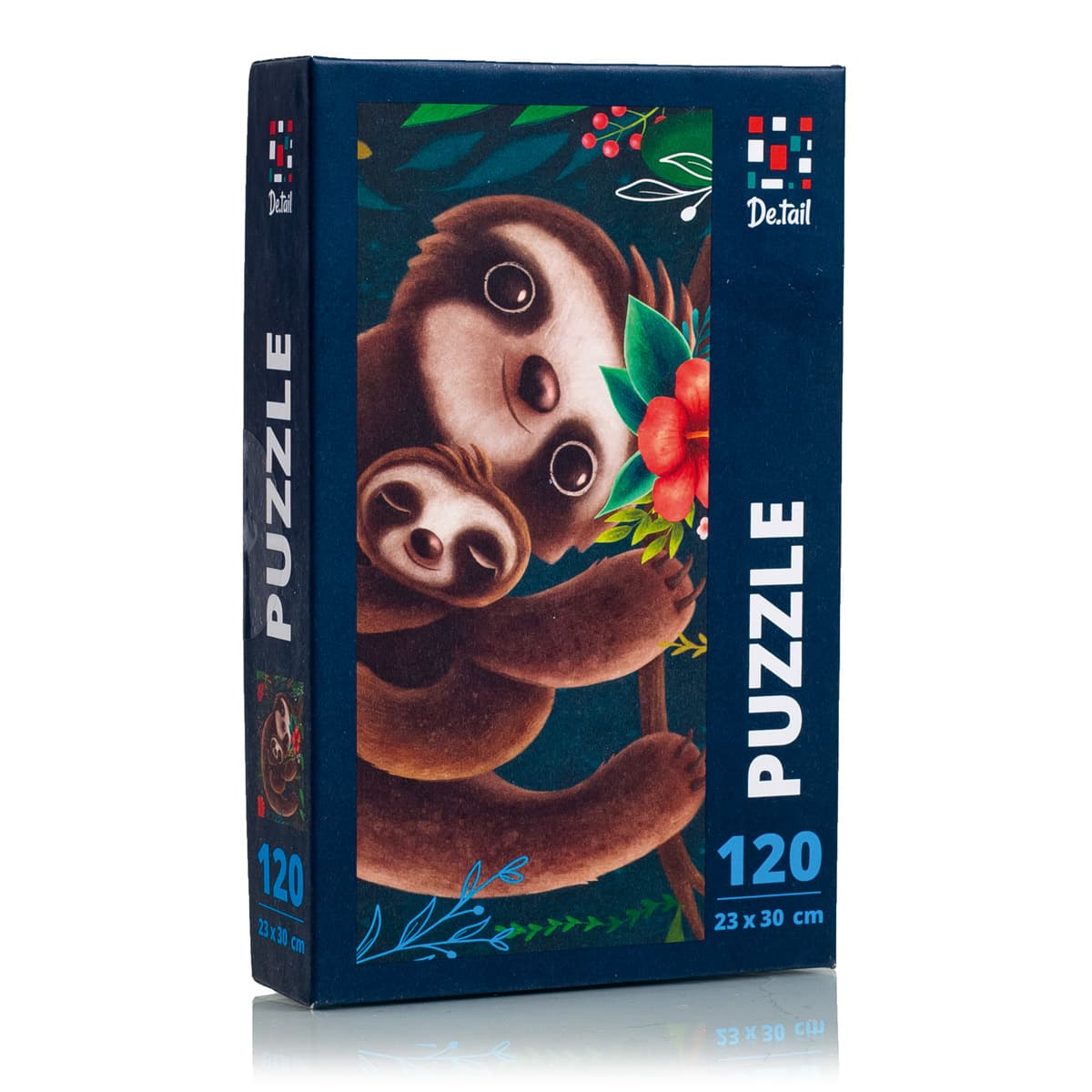 Пазл De.tail Baby Sloth 120 ел, DT100-06