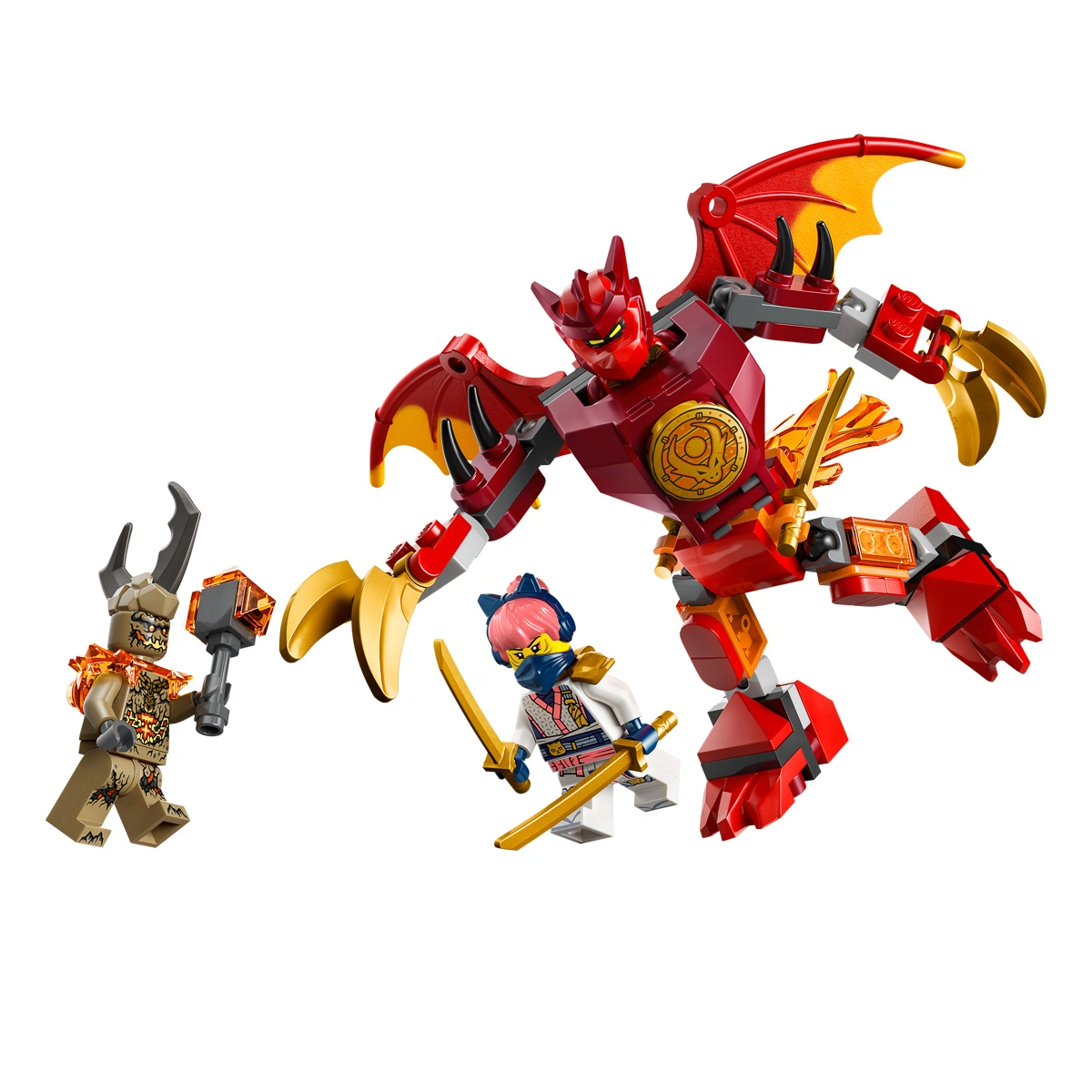 LEGO NINJAGO Бойовий набір робота Дракона Кая 71851 — фото 8