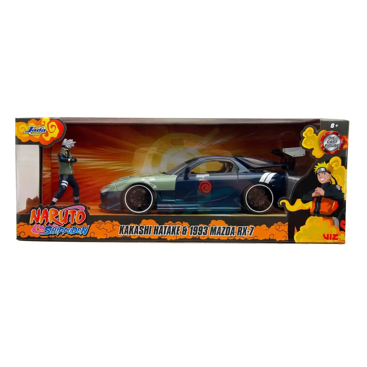 Автомодель Jada Toys Наруто Mazda RX-7 з фігуркою Какаші, 1:24, 253255055 — фото 2