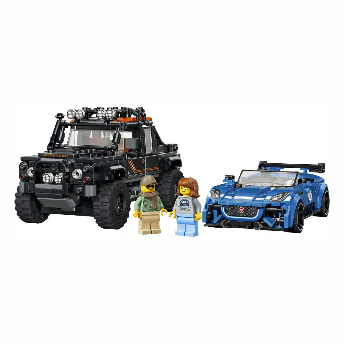 LEGO Speed Champions Jaguar Project 7 та Land Rover Defender 77264 — фото 8