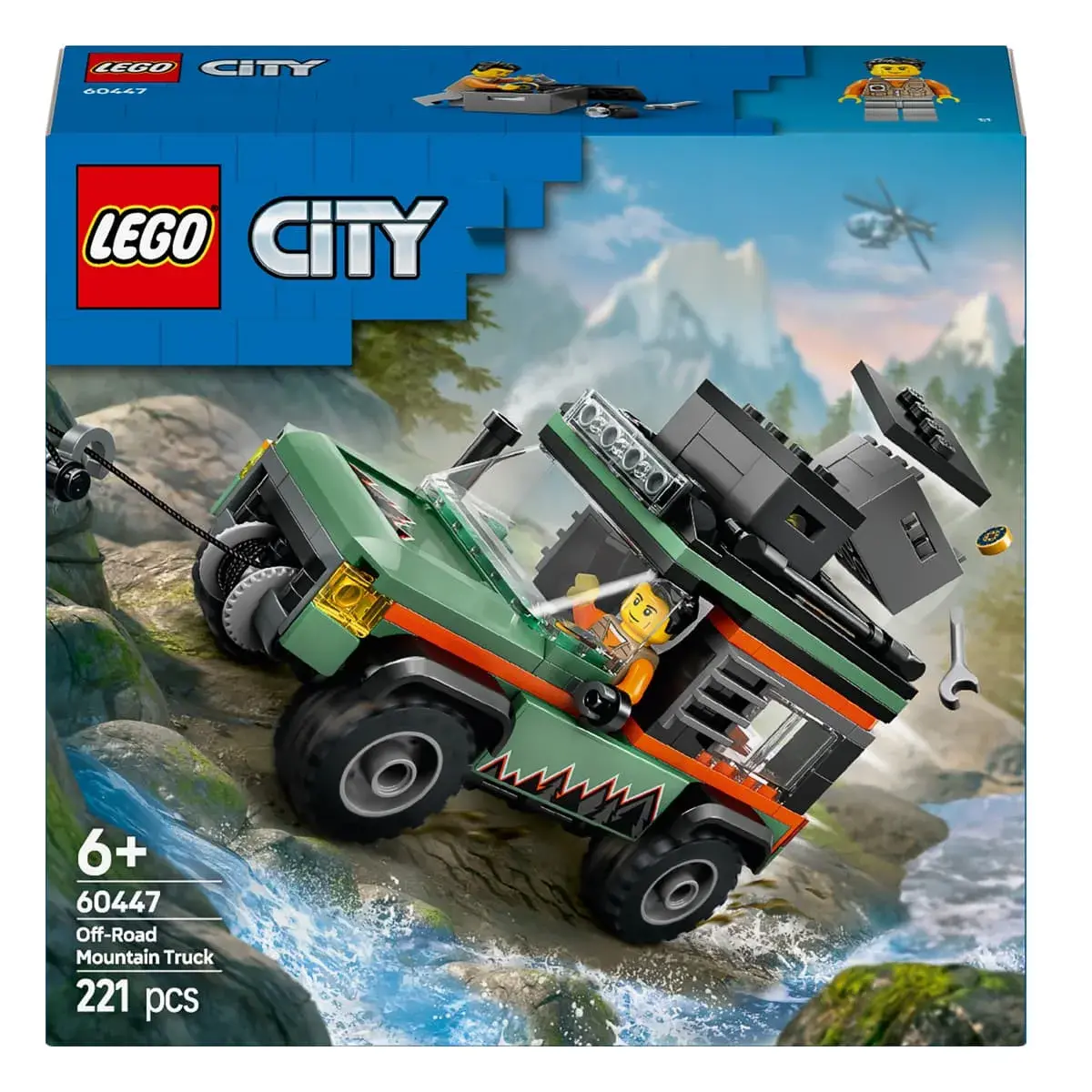 LEGO City Позашляхова гірська вантажівка 4x4 60447