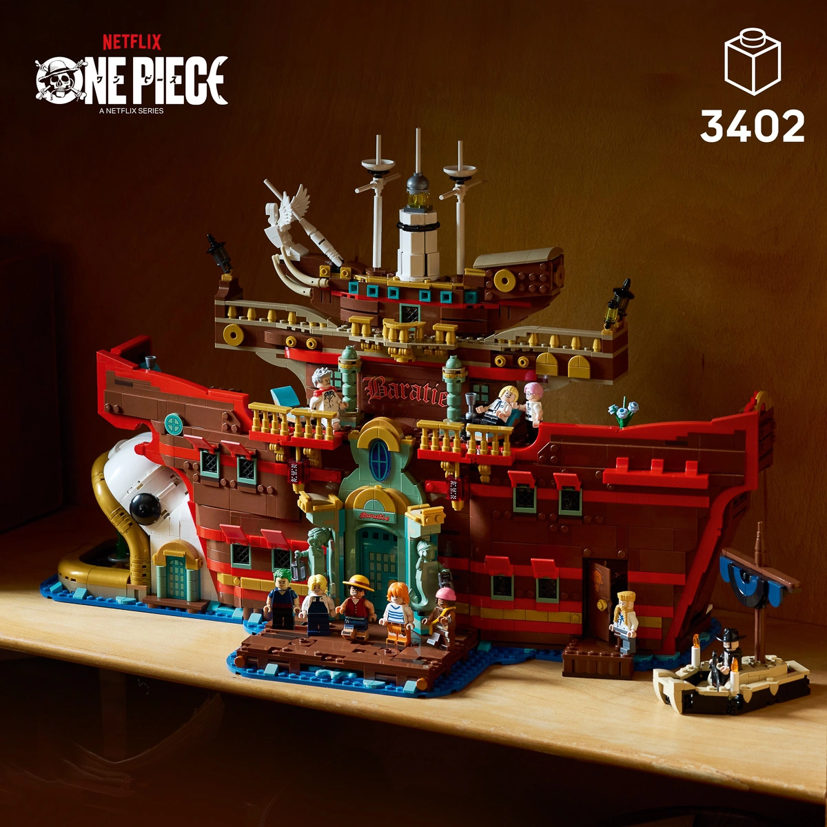 LEGO ONE PIECE Плавучий ресторан «Бараті» 75640 — фото 6