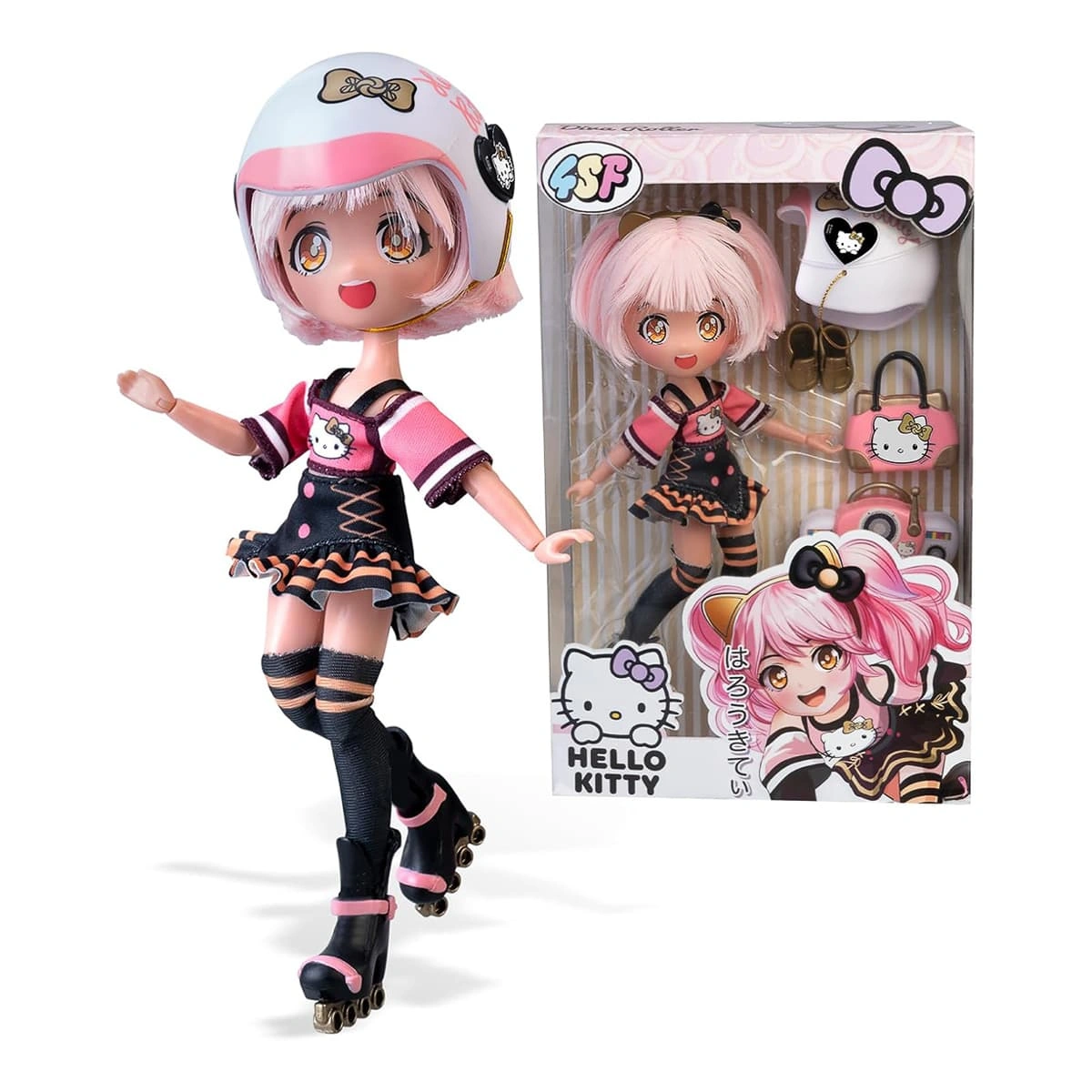 Лялька 4SF Manga Dolls Hello Kitty Золота Роллер Діва
