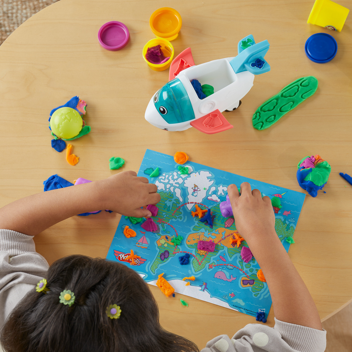 Набір для творчості із пластиліну Play-Doh Літак-дослідник, F8804 — фото 9