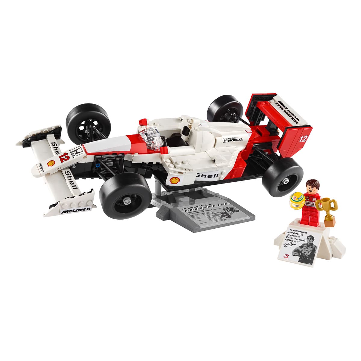 LEGO ICONS McLaren MP4/4 і Айртон Сенна 10330 — фото 8