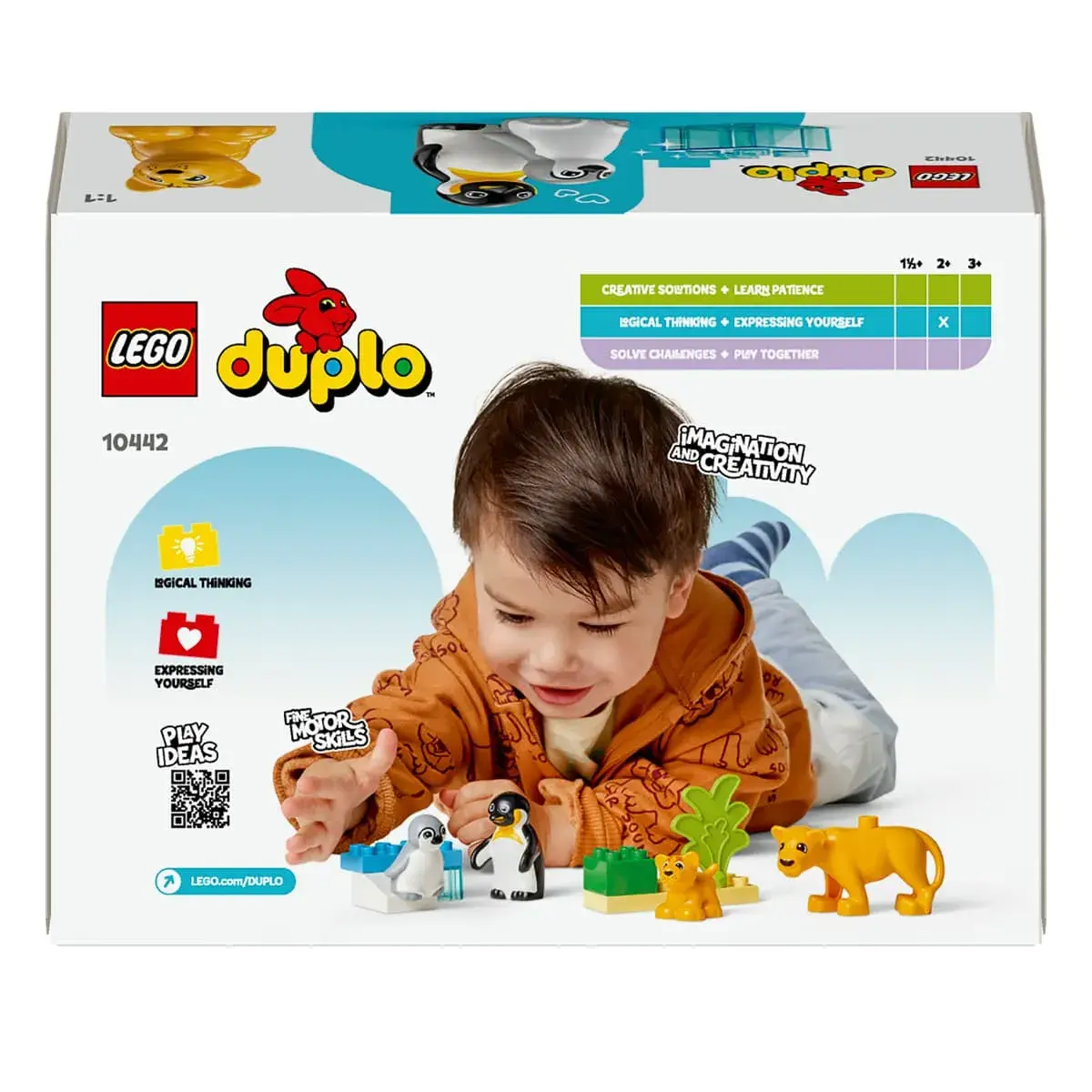 LEGO DUPLO Сімейства диких тварин: Пінгвіни та Леви 10442 — фото 9