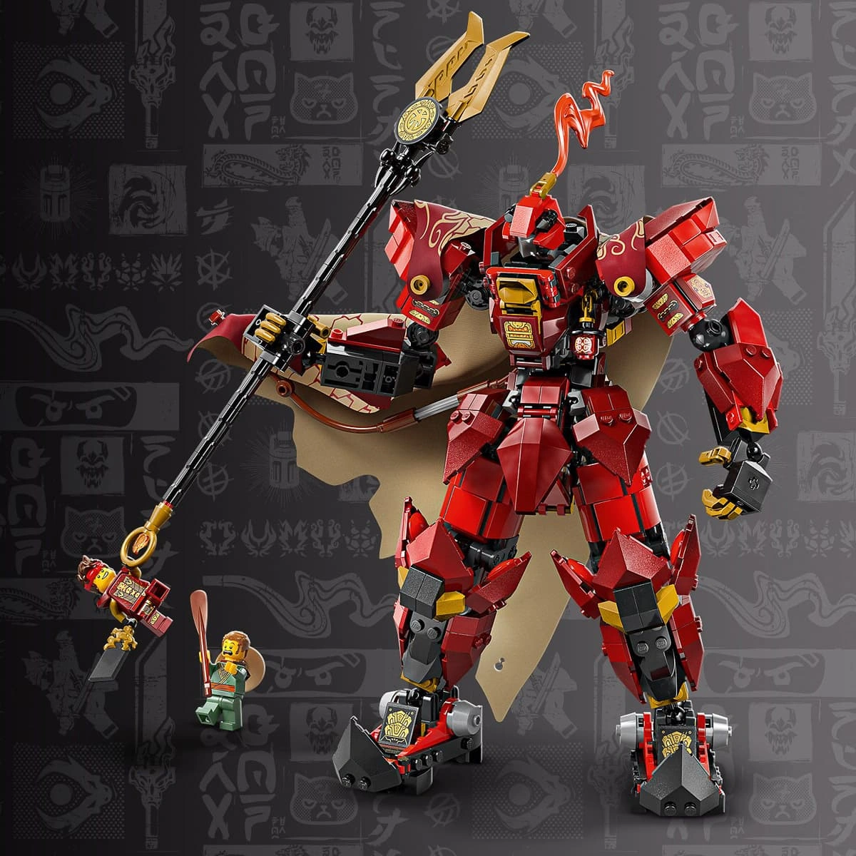 LEGO NINJAGO Робот Вогняного Лицаря 71846 — фото 5