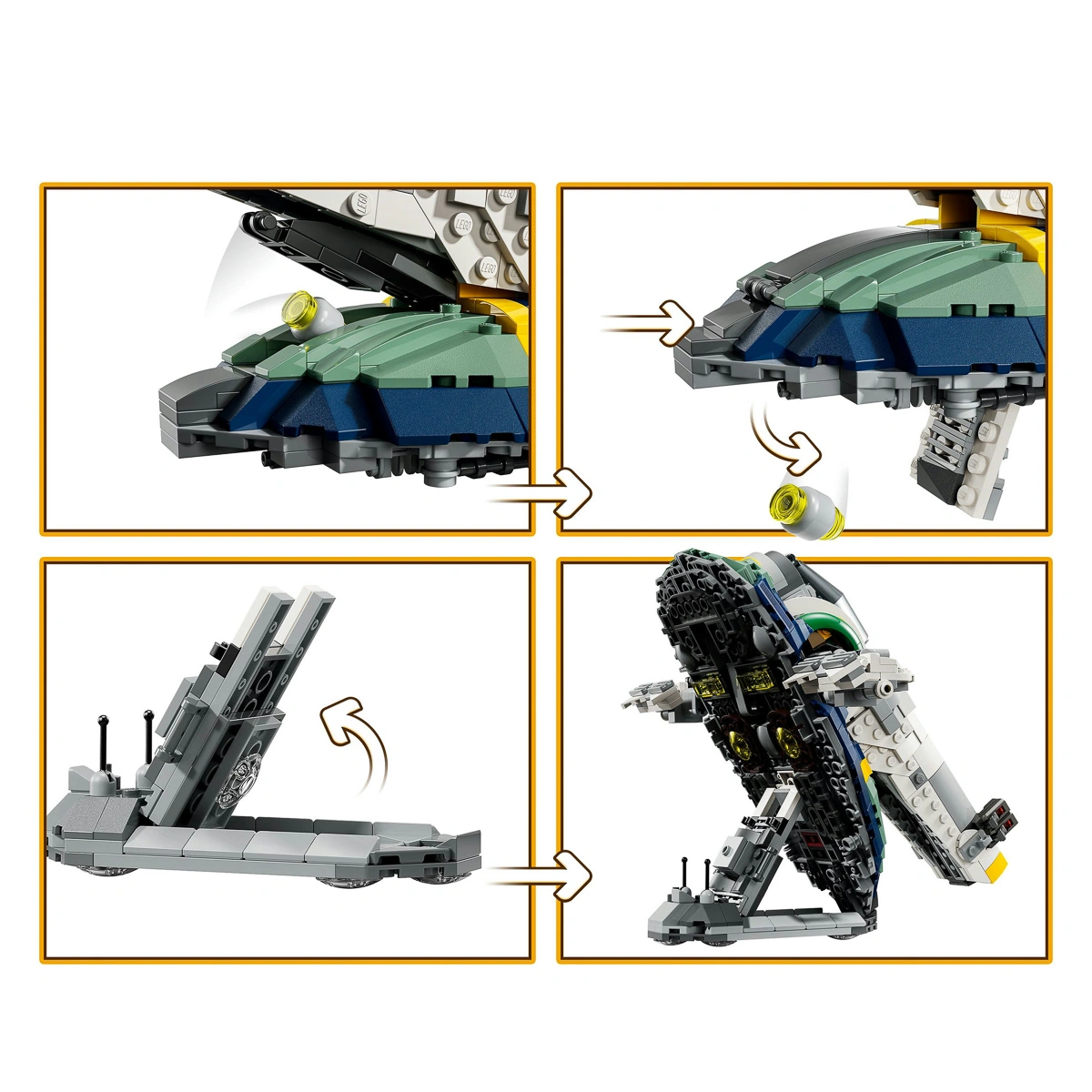 LEGO Star Wars Зореліт Джанго Фетта 75433 — фото 5