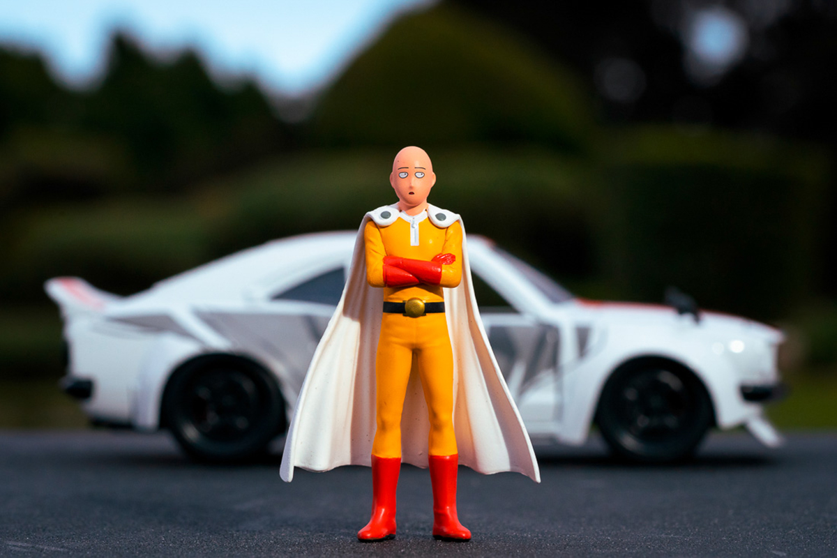 Машинка Jada Toys One Punch Man Mazda RX-3 Сайтама, 253255058 — фото 9