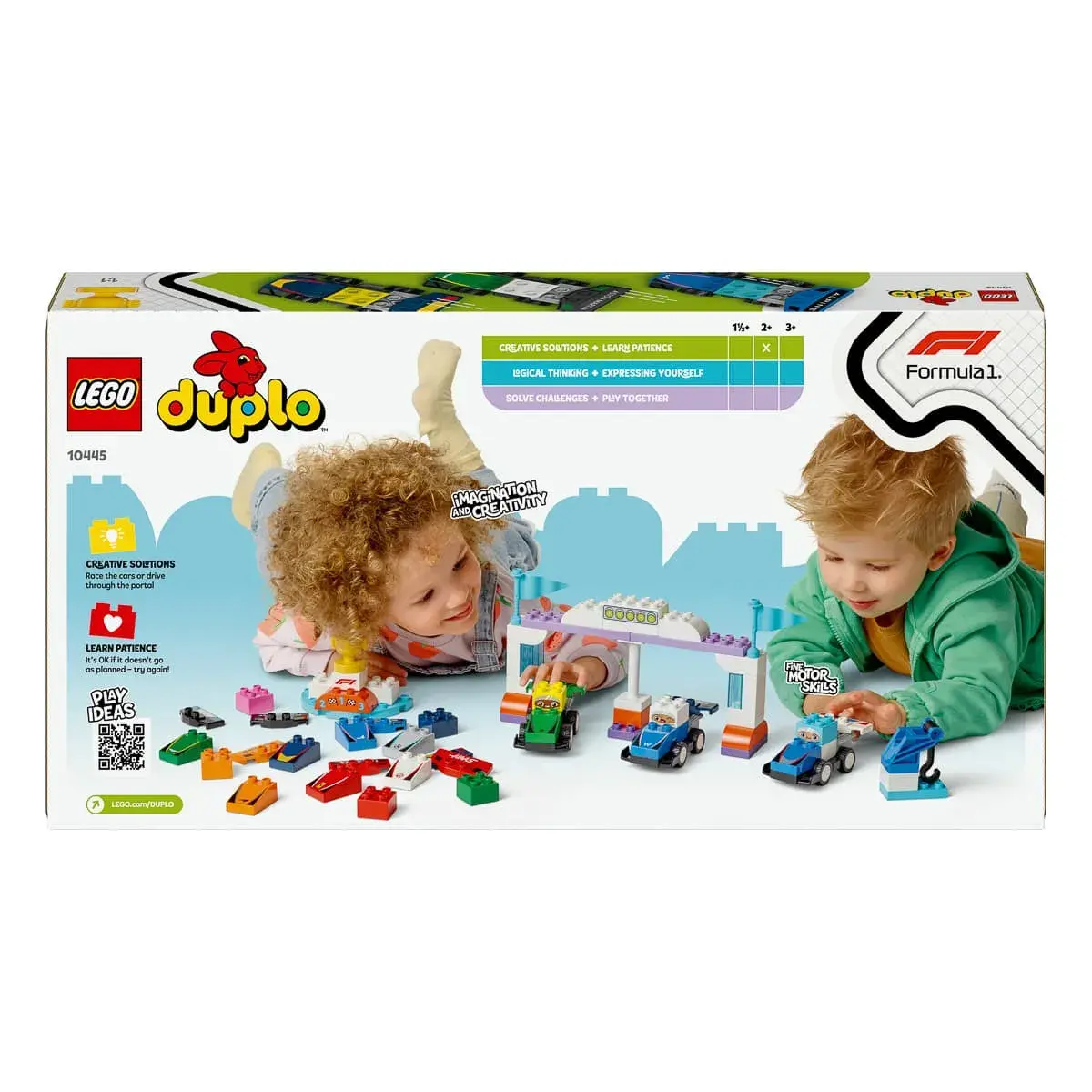 LEGO DUPLO Автомобілі для гонки та пілоти команд Формули-1 10445 — фото 6