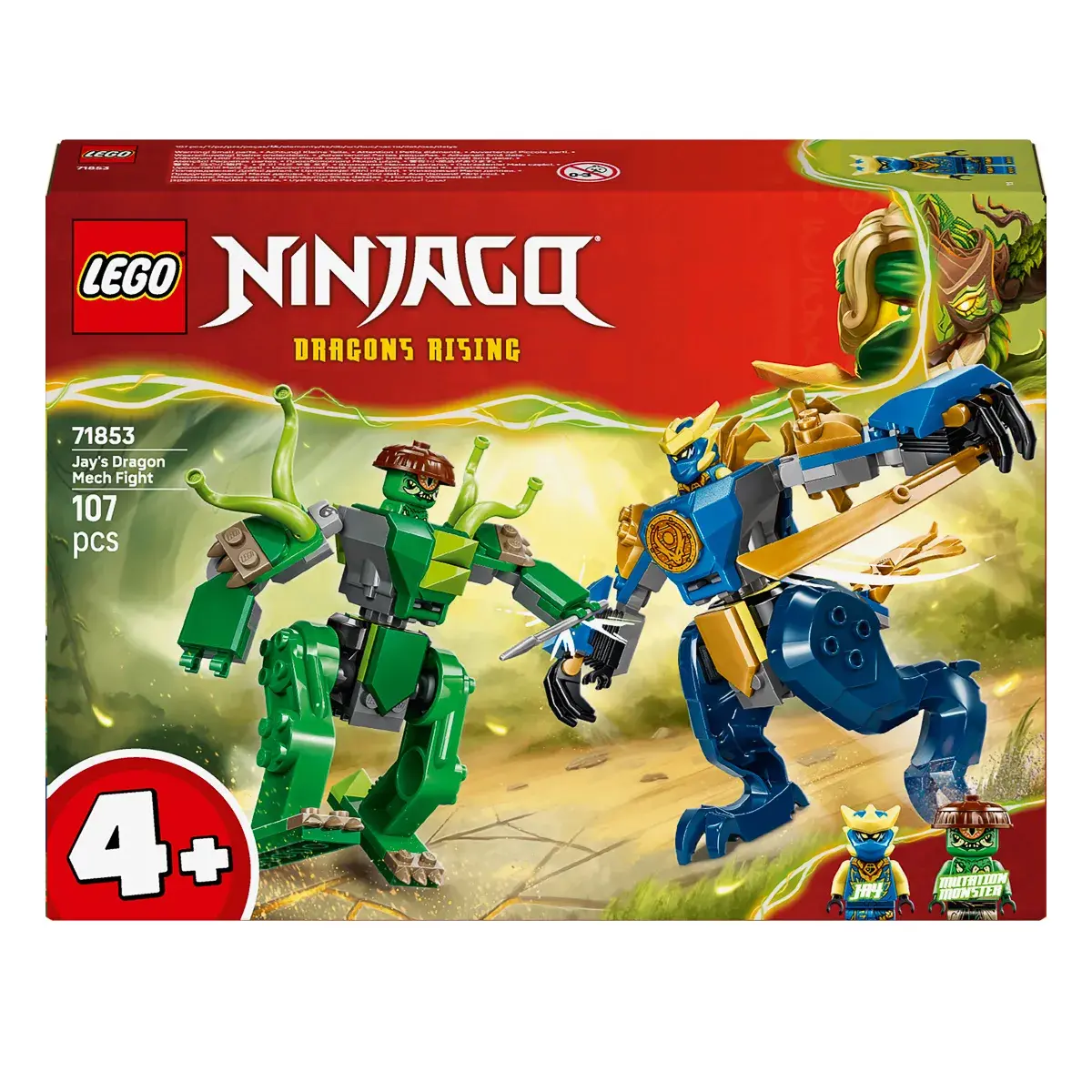 LEGO NINJAGO Битва робота дракона Джея 71853