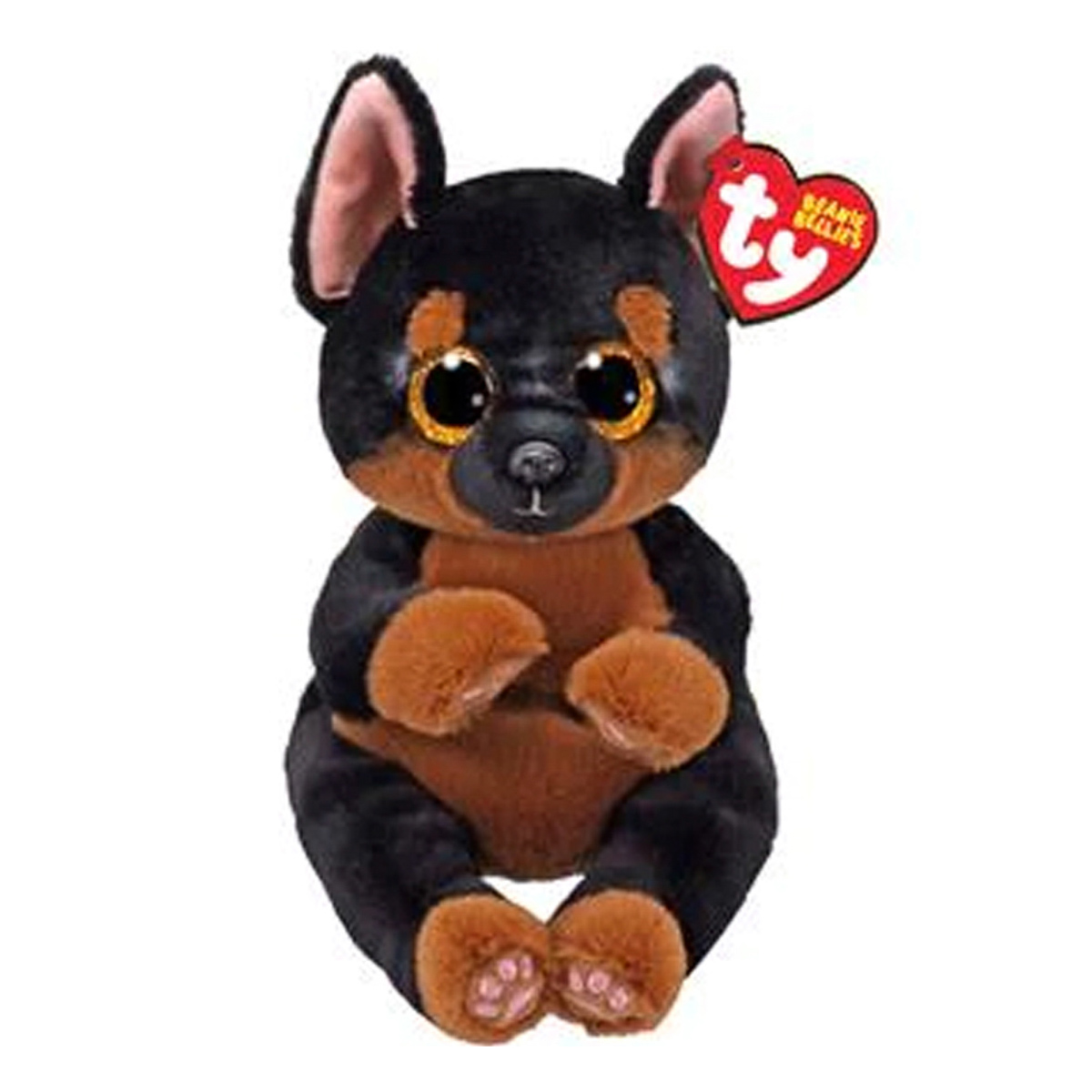 М'яка іграшка TY Inc Beanie Bellies Ротвейлер Fritz 25 см, 43213