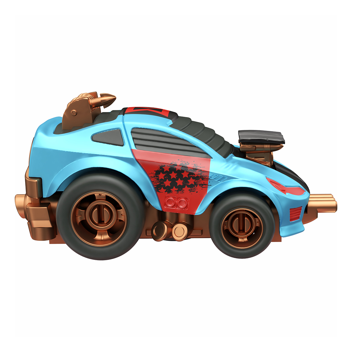 Автомодель-сюрприз з пусковим пристроєм Boom City Racers Rip, 40041 — фото 4