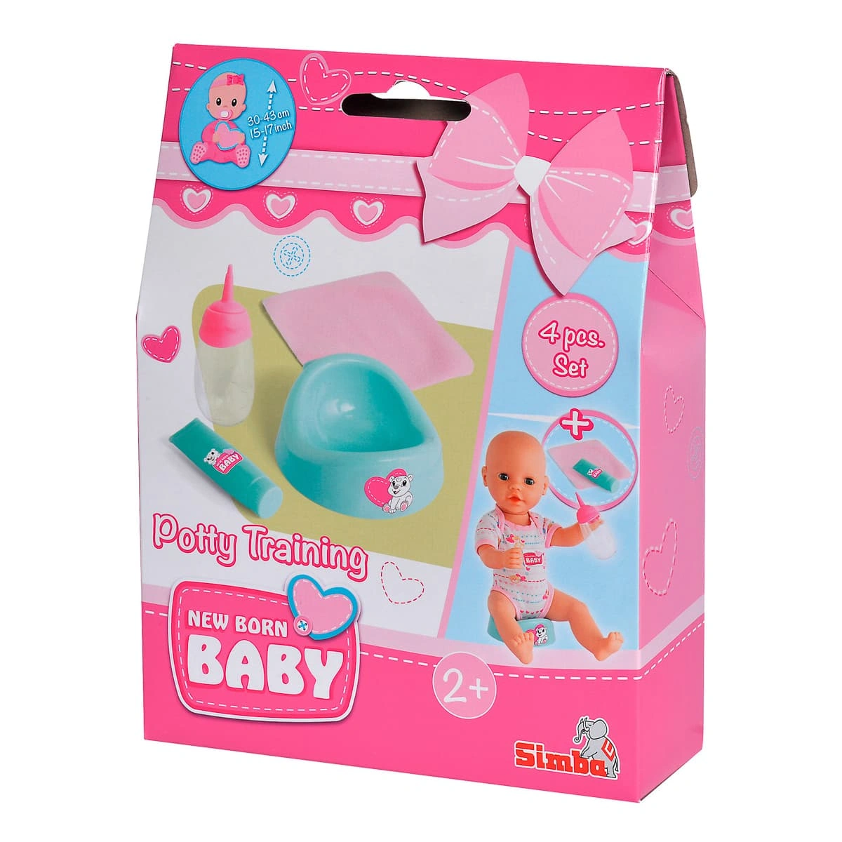 Набір для пупса Simba Toys New Born Baby Привчання до горщика, 5560508