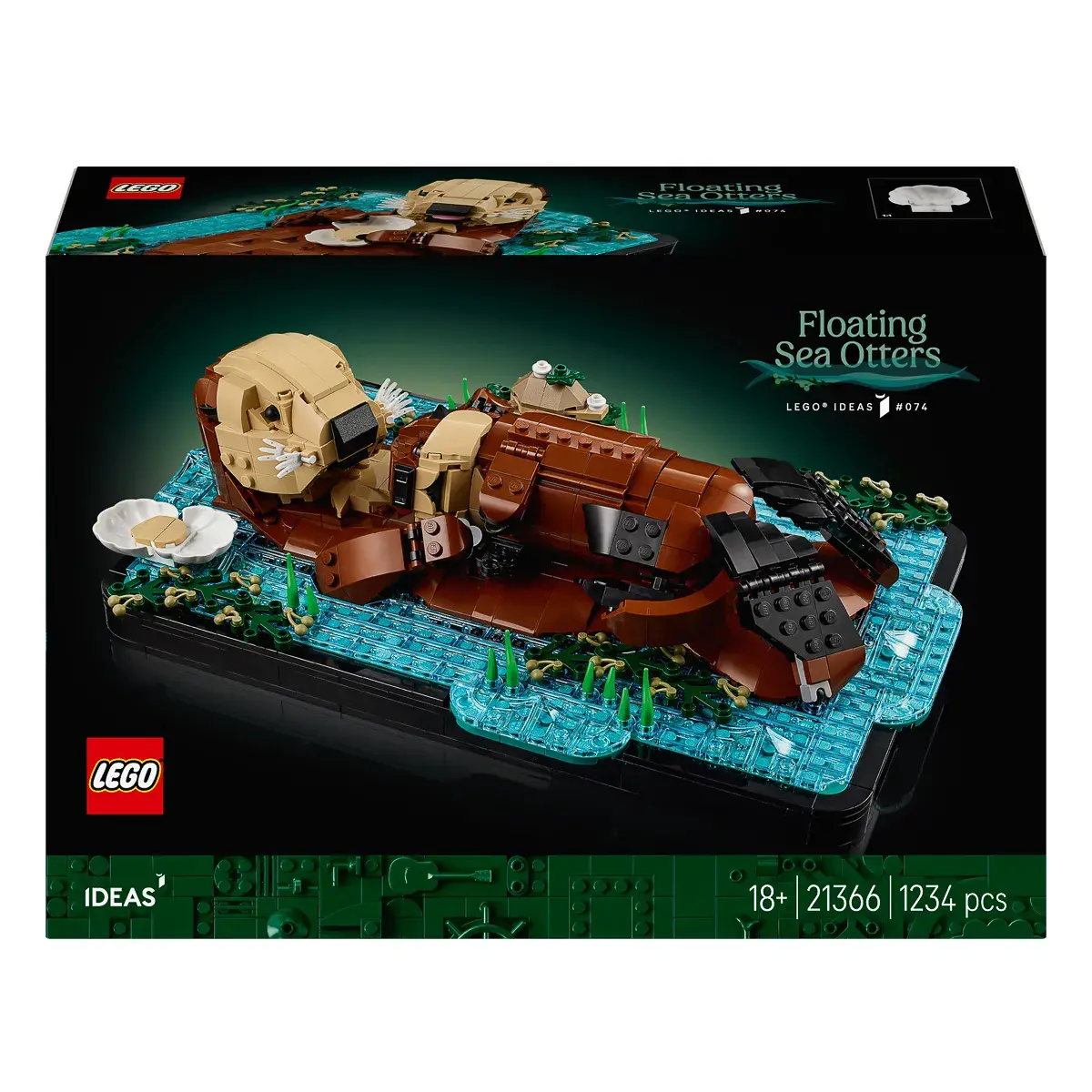 LEGO Ideas Пливучі морські видри 21366