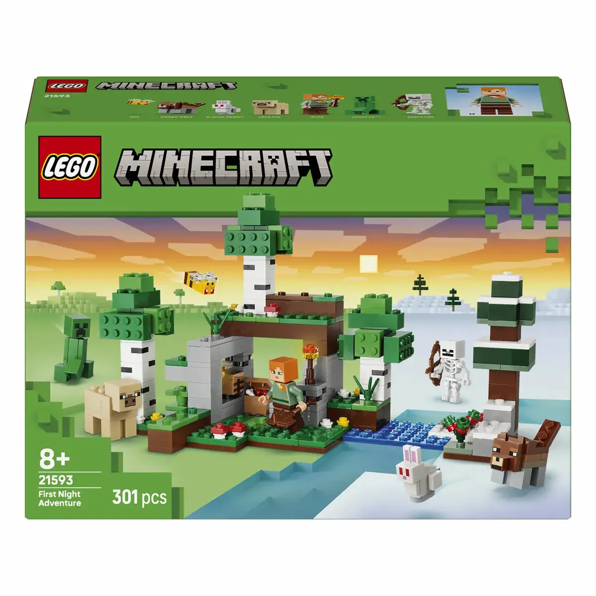 LEGO Minecraft Пригода першої ночі 21593
