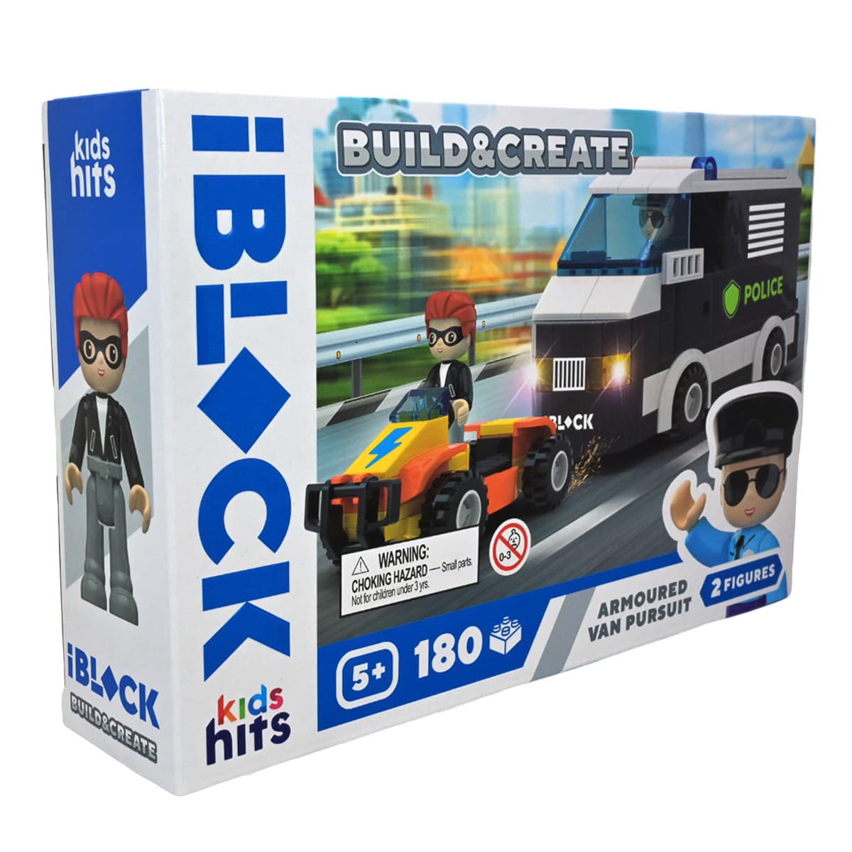 Конструктор Kids Hits IBlock Junior Броньований фургон 180 ел, KH41/003/3 — фото 3
