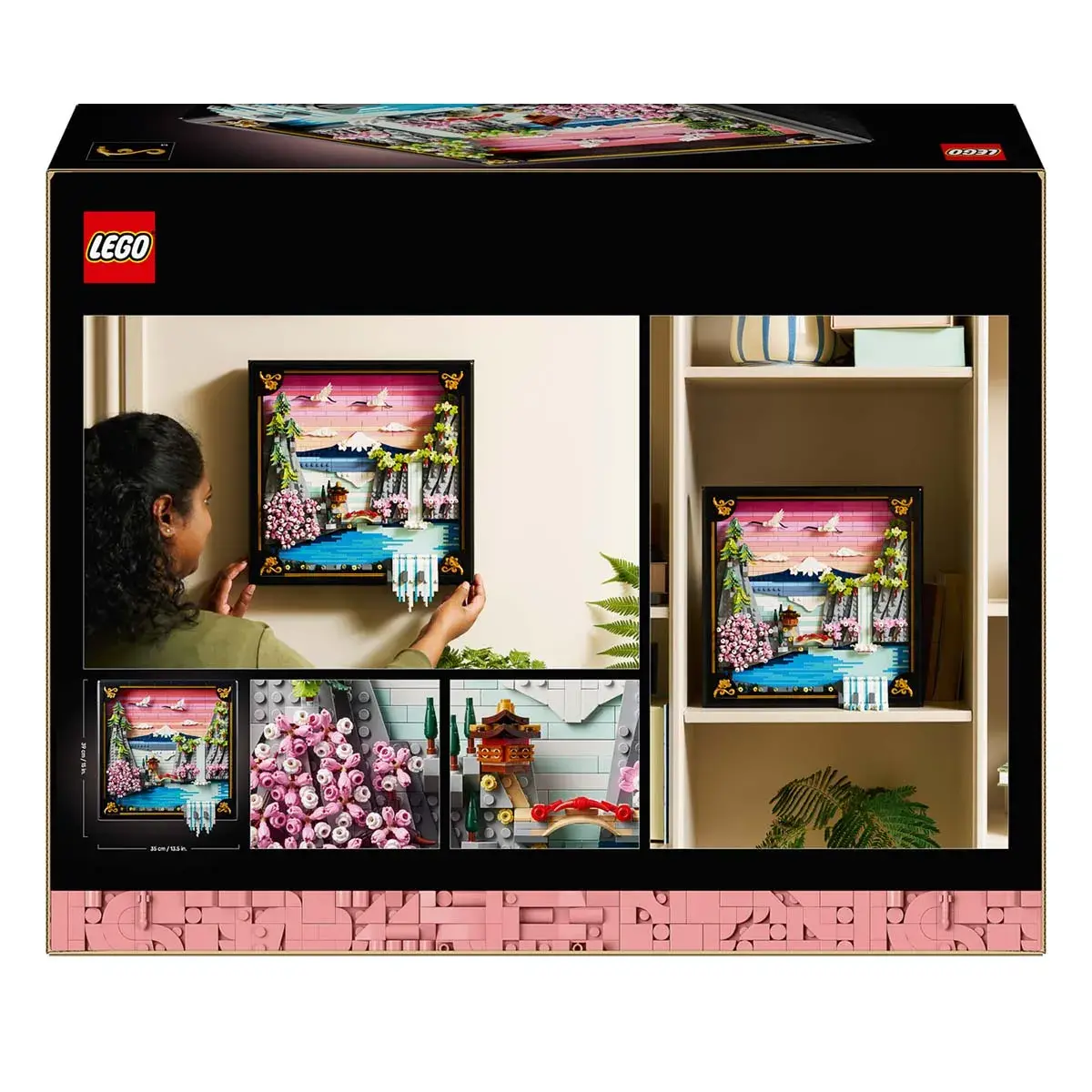 LEGO Art Японський пейзаж із цвітом сакури 31218 — фото 24