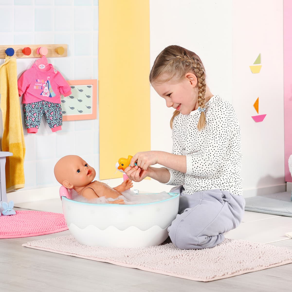 Автоматична ванночка для ляльки Baby Born Легке купання, 835784 — фото 6