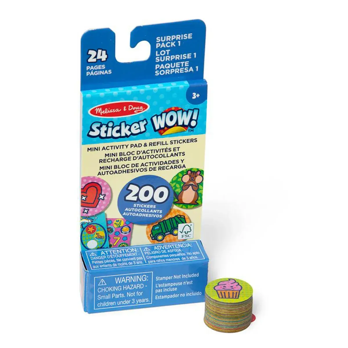 Набір Melissa & Doug Sticker Wow Сюрприз