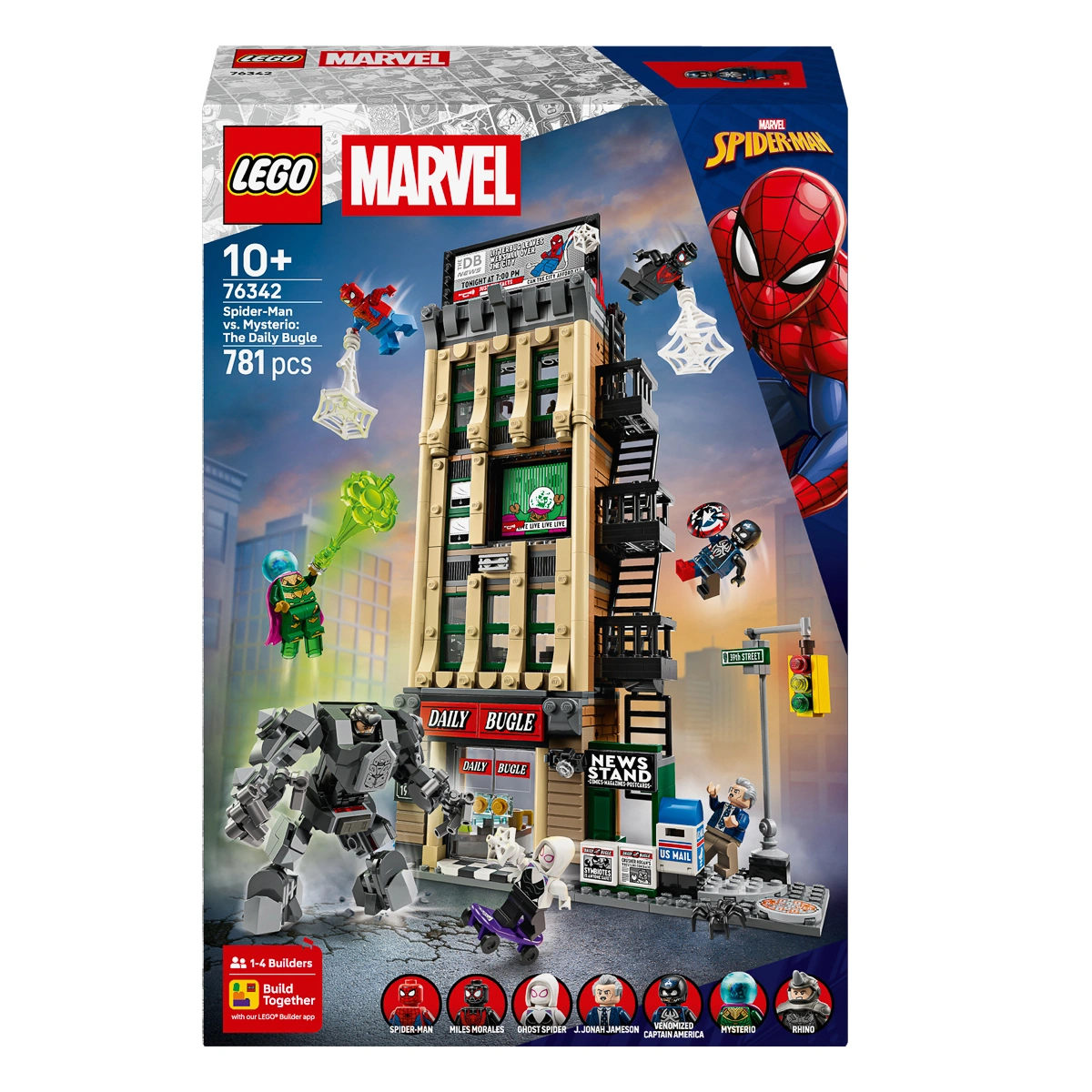 LEGO Super Heroes Marvel Людина-павук проти Містеріо: Дейлі Б'юґл 76342
