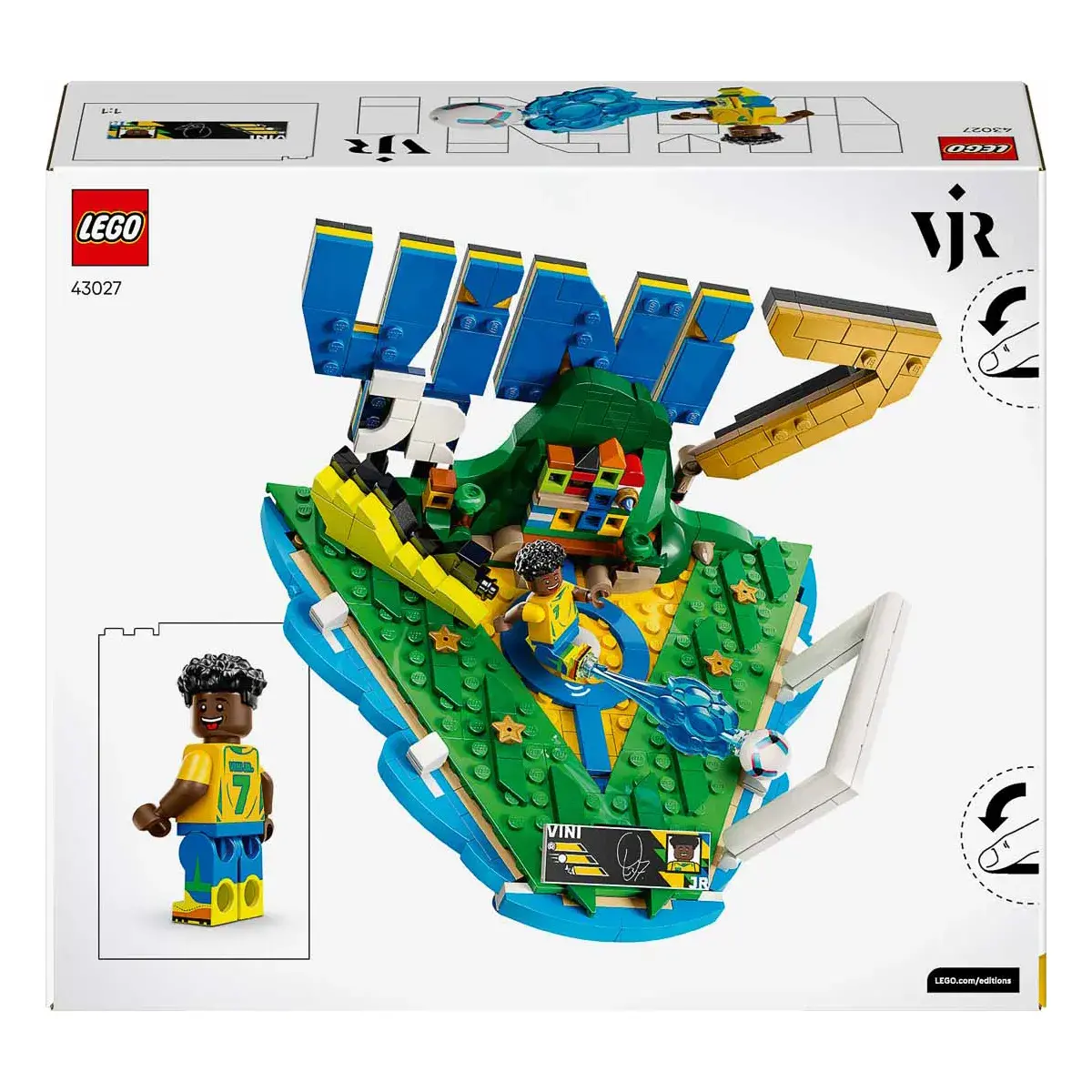 LEGO Editions Football Вінісіус Жуніор — найкращі моменти футбольних матчів 43027 — фото 9