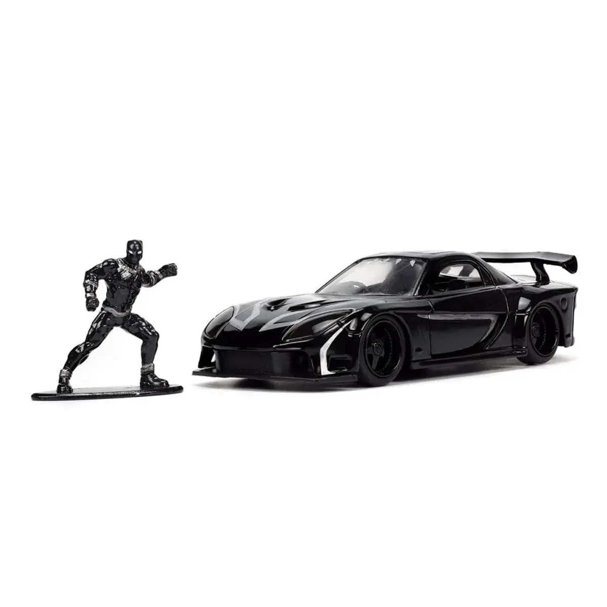 Автомодель Jada Toys Марвел Месники Mazda RX-7 з фігуркою Чорної пантери 1:32, 253223023