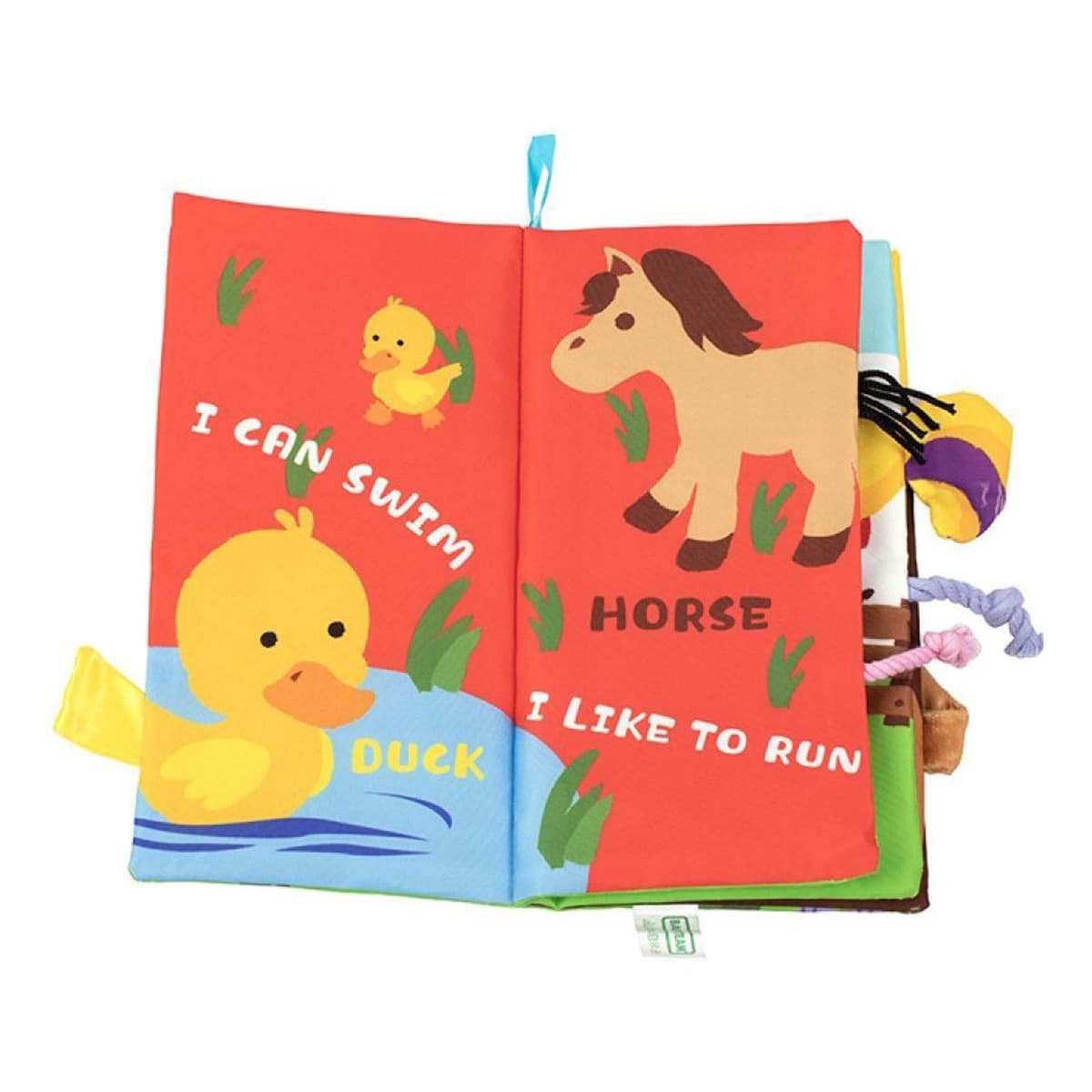 Іграшка-книжка Baby Team Хвостики (англ), 8725 — фото 3