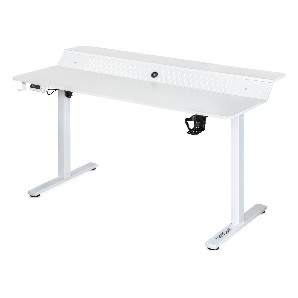 Стіл Mealux PowerDesk Extra XL White (ЕVО-264 W/W)