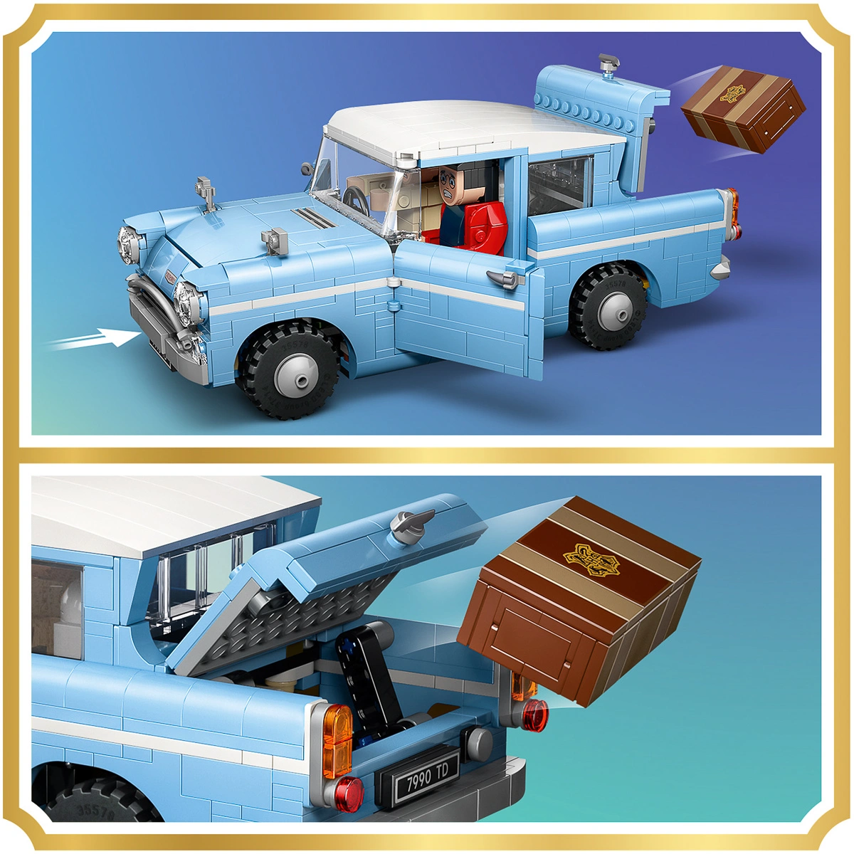 LEGO Harry Potter Зачарований летючий Форд «Англія» 76470 — фото 9