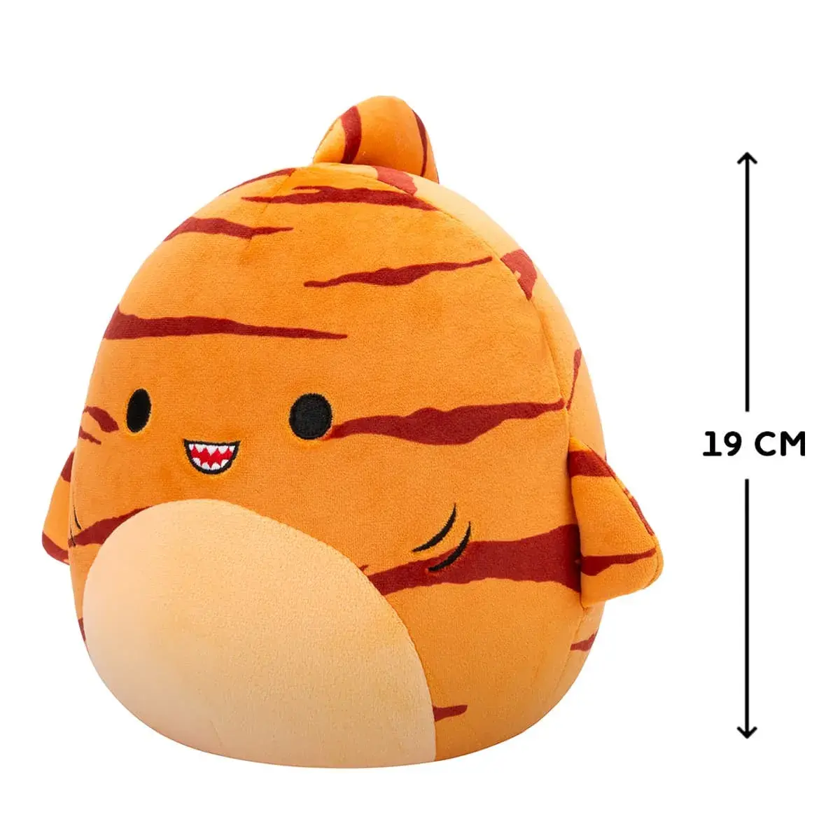 М'яка іграшка Squishmallows Тигрова акула Джаггер 19 см, SQCR06597 — фото 7